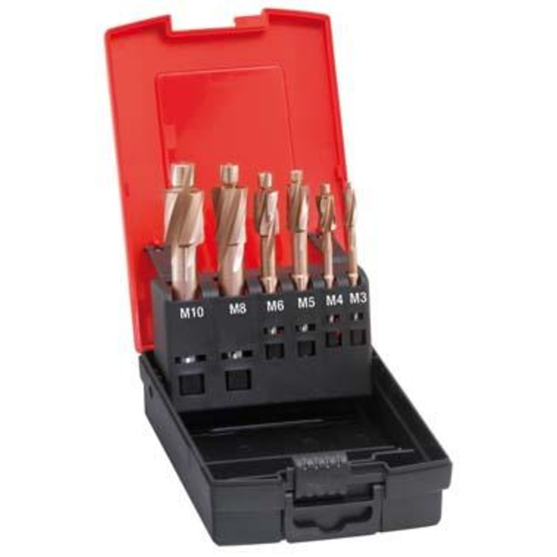 Flachsenker-Set Mittel DIN373 M3-M10 FORMAT