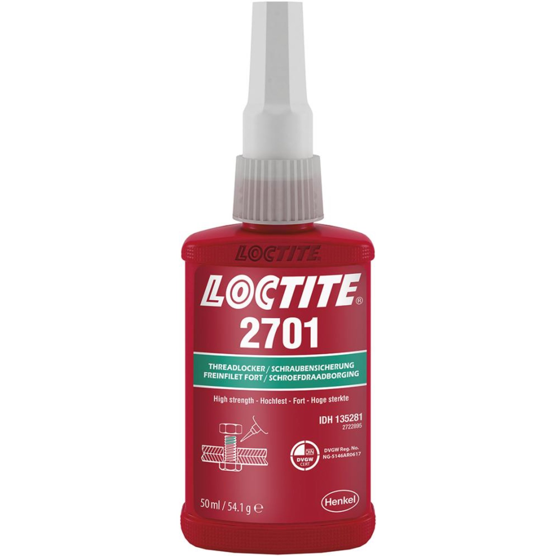 LOCTITE 2701 BO 50ML EGFDSchraubensicherung Henkel