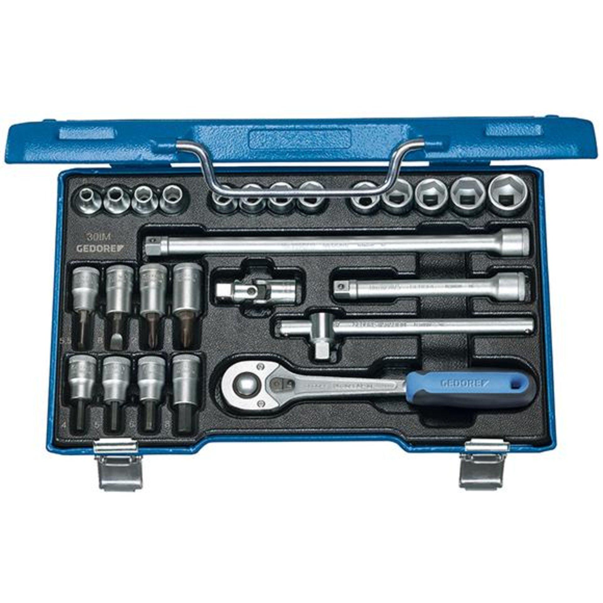 Steckschlüssel-Garnitur 3/8" 30IMU-10 26-teilig Gedore