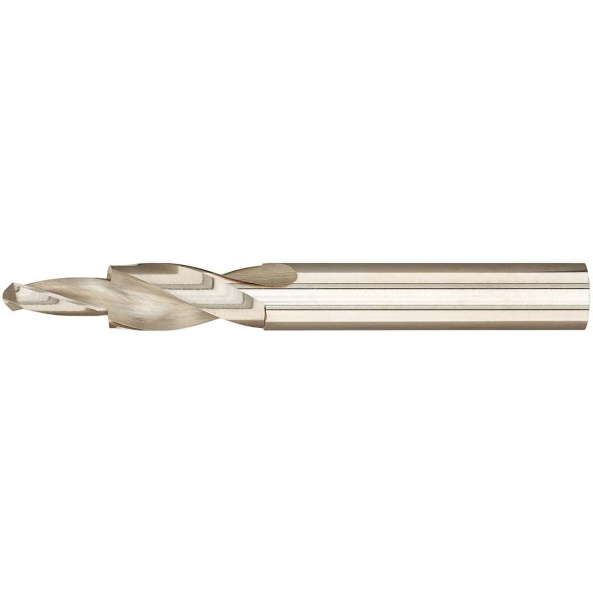 Kurzstufenbohrer HSS Durchgangsloch 180° M6 FORMAT