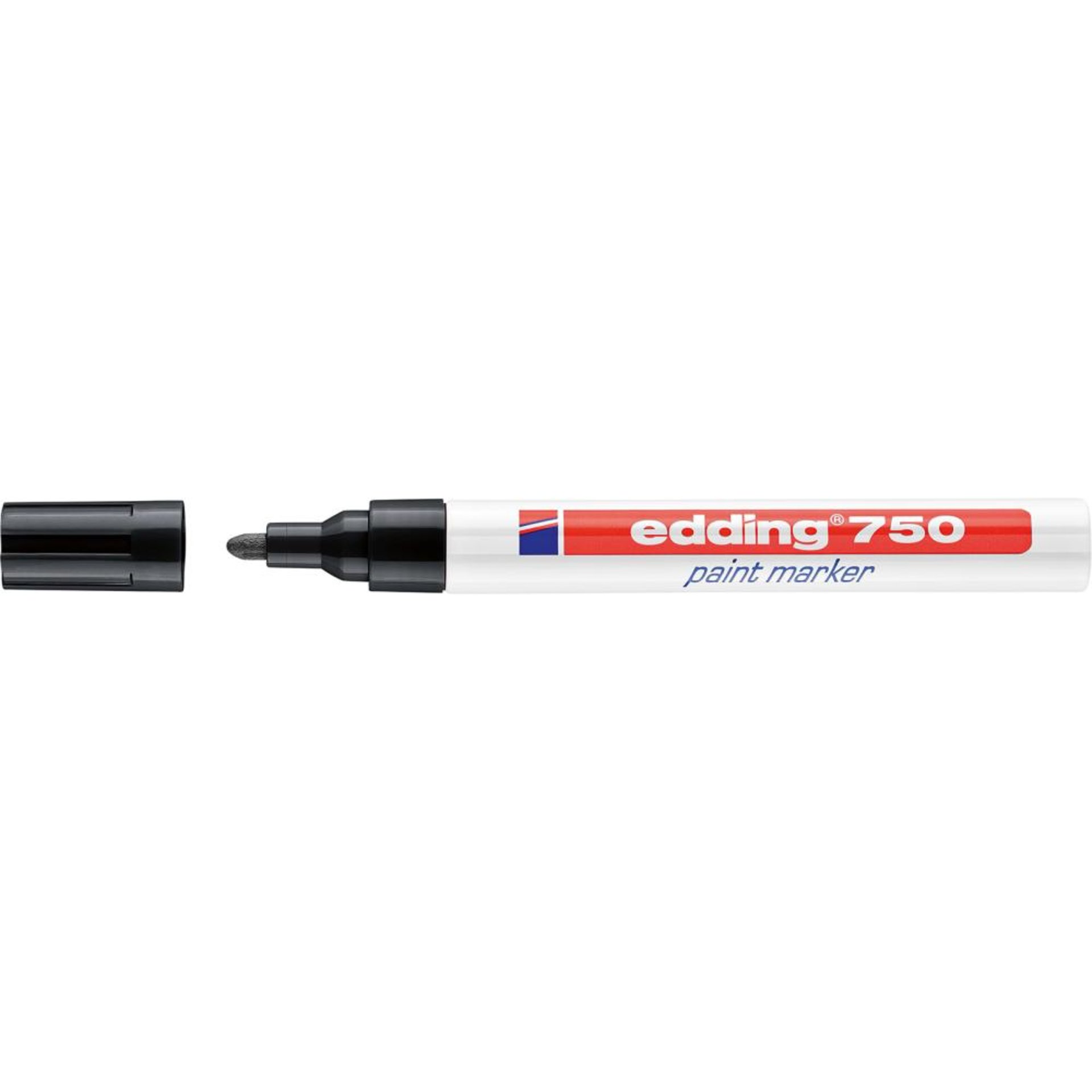 Lackmarker Nr. 750 schwarz Edding