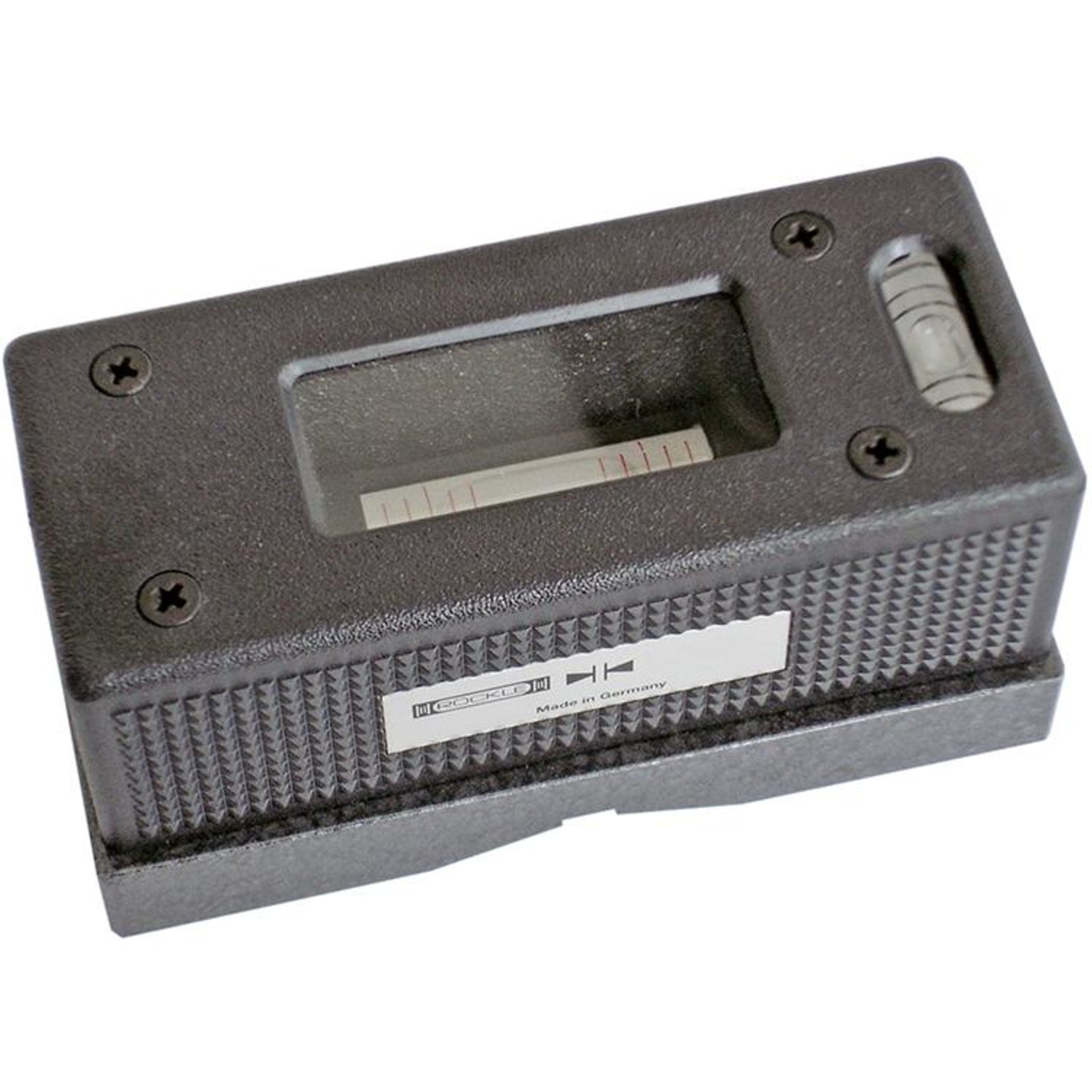 Kurbelzapfen-Wasserwaage 60x42mm/0,2mm ROECKLE