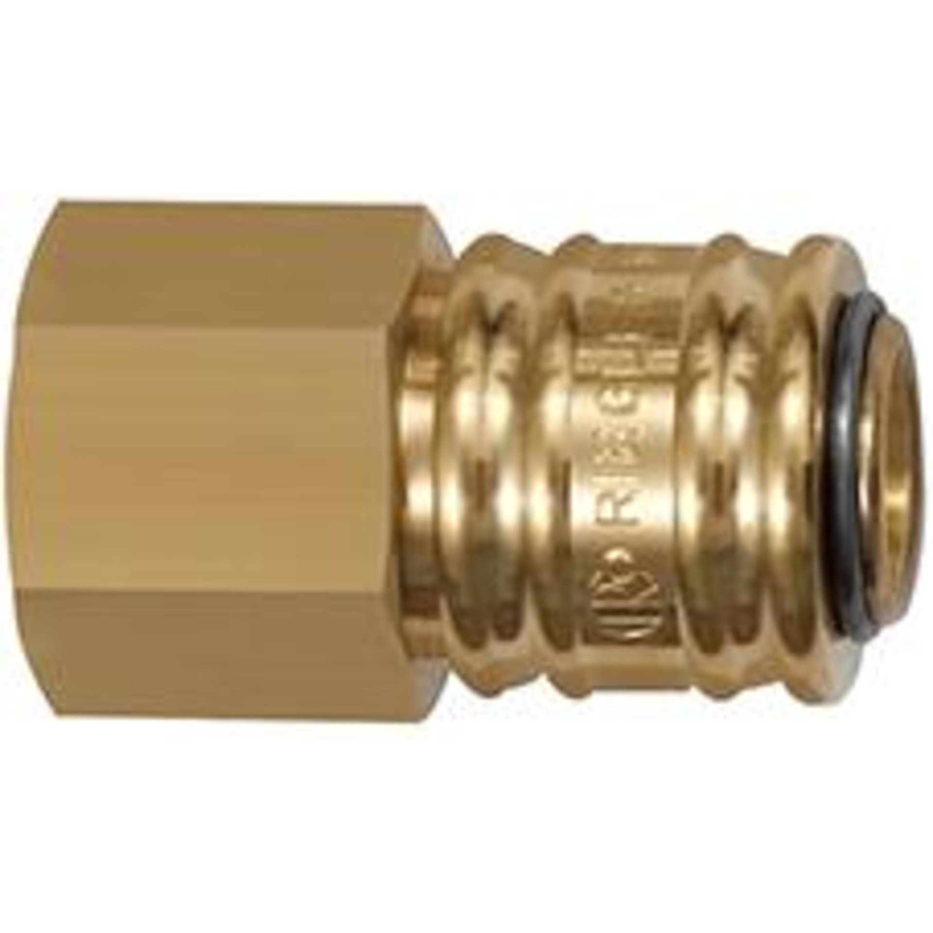 SchnellverschlusskupplungNW 7,2, Messing, connect-line, IG G1/4" RIEGLER