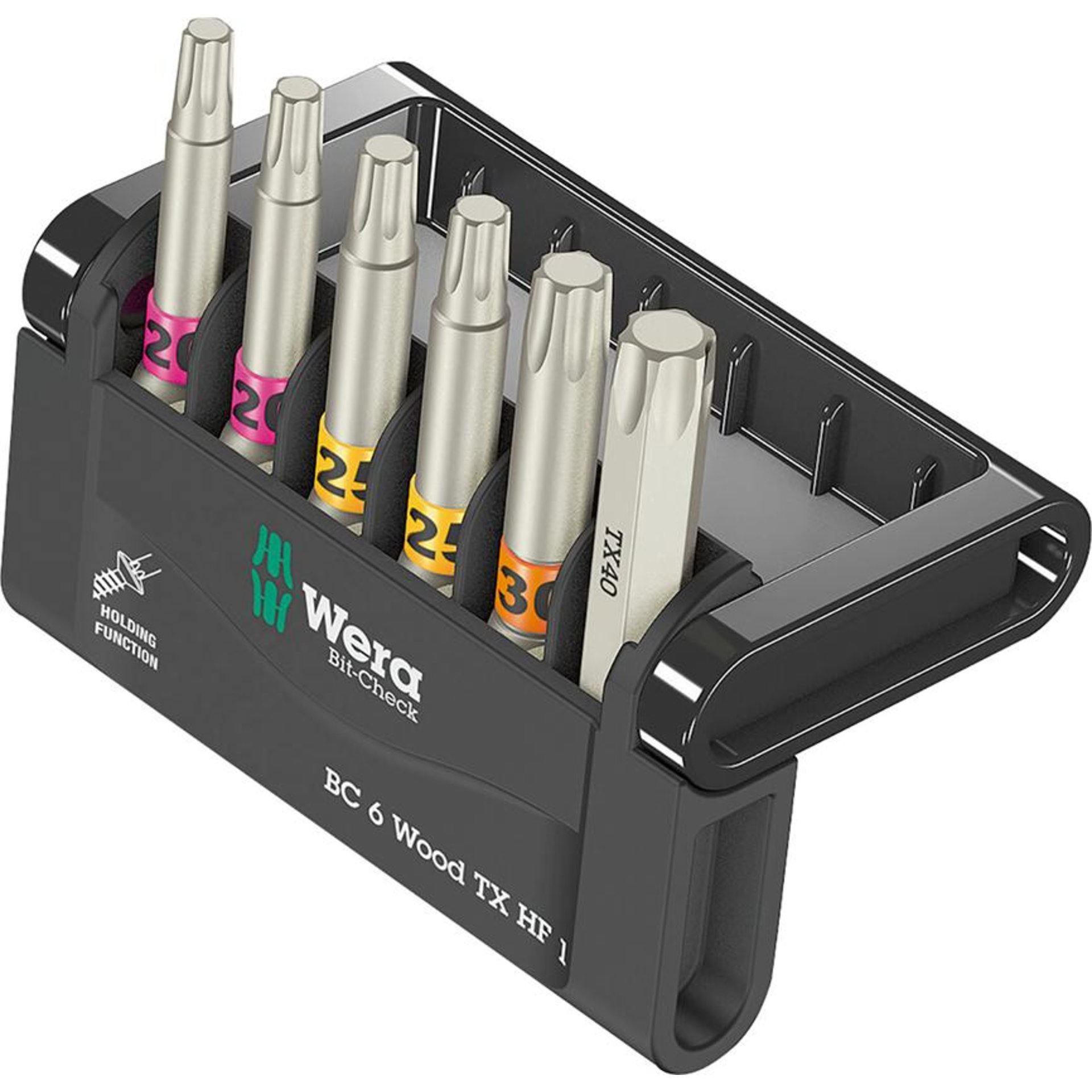 Bit-Satz Bit-Check 6 Wood TX HF 1 Wera
