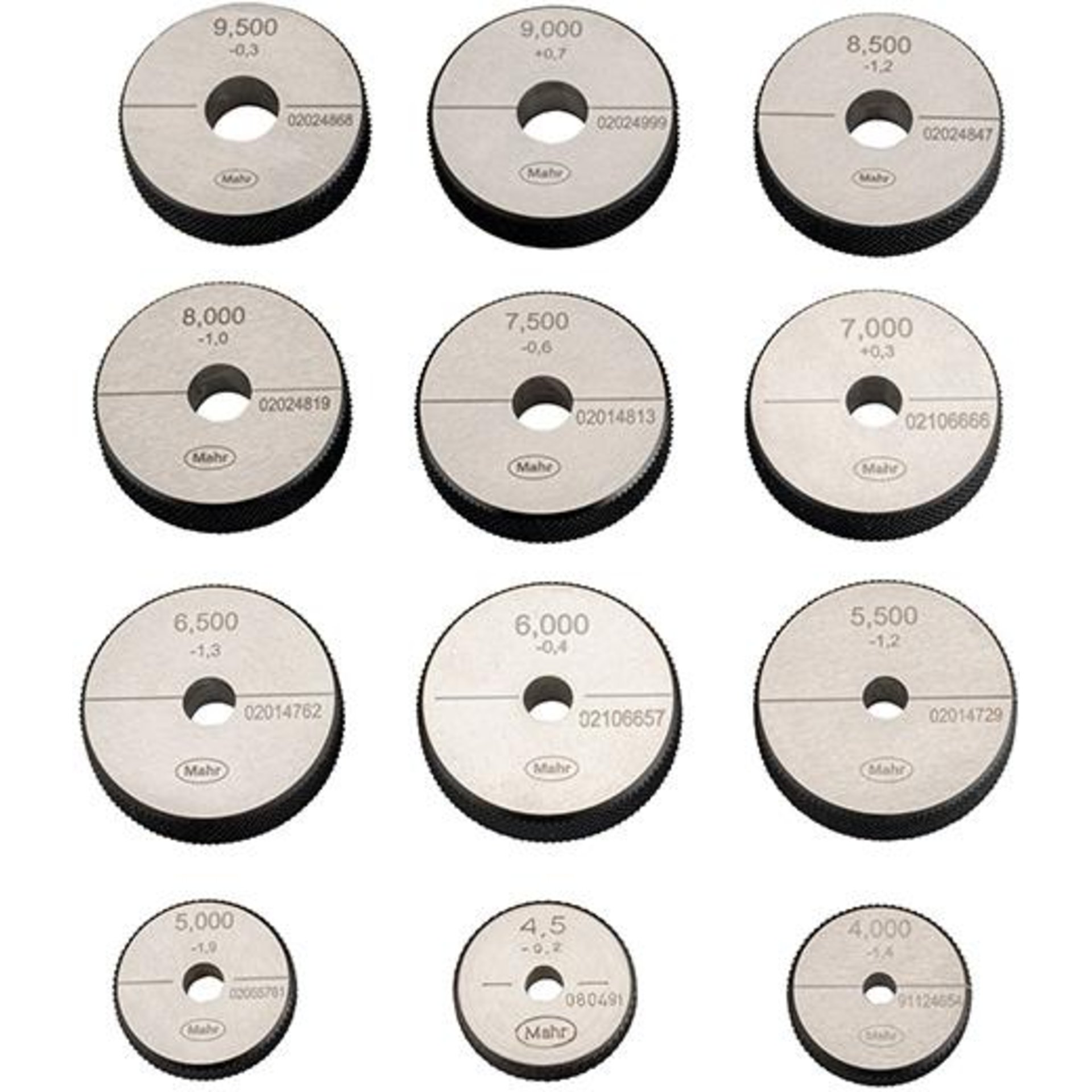 Einstellring - Satz 844Ke 4,0-9,5mm MAHR