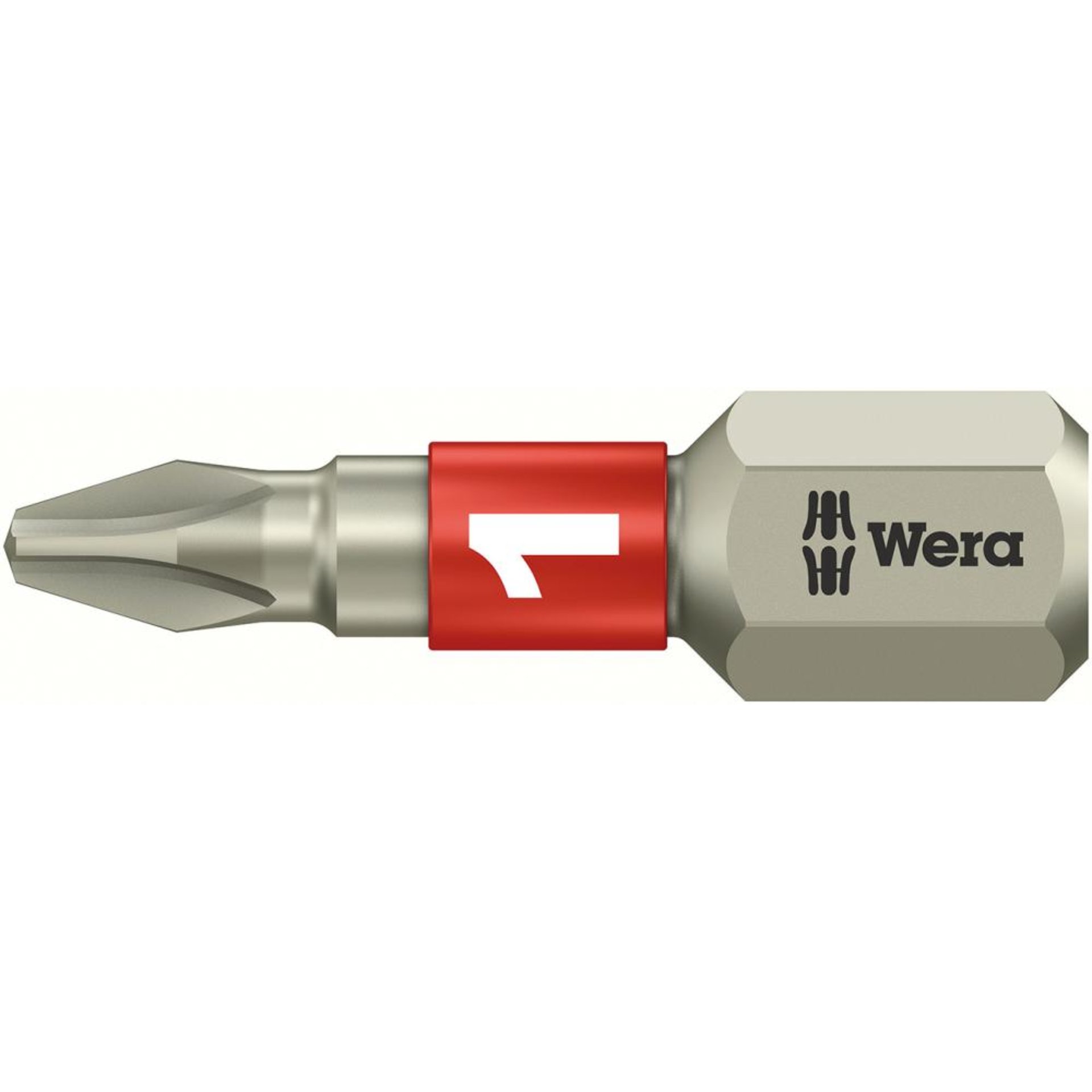 Bit rostfrei 1/4" DIN 3126 C6,3 PH1x25mm Wera