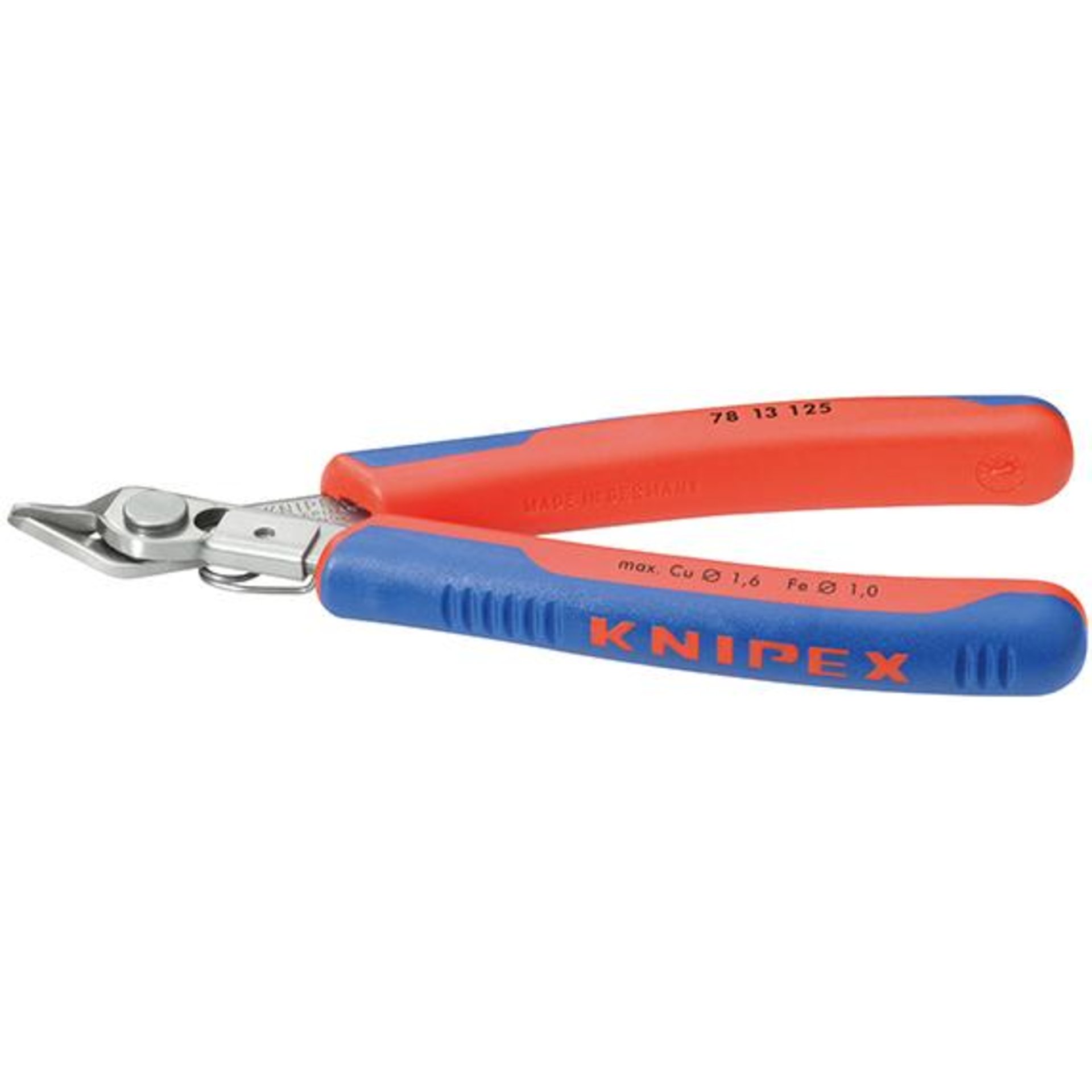 KNIPEX 78 13 125 Electronic Super Knips® mit Mehrkomponenten-Hüllen 125 mm