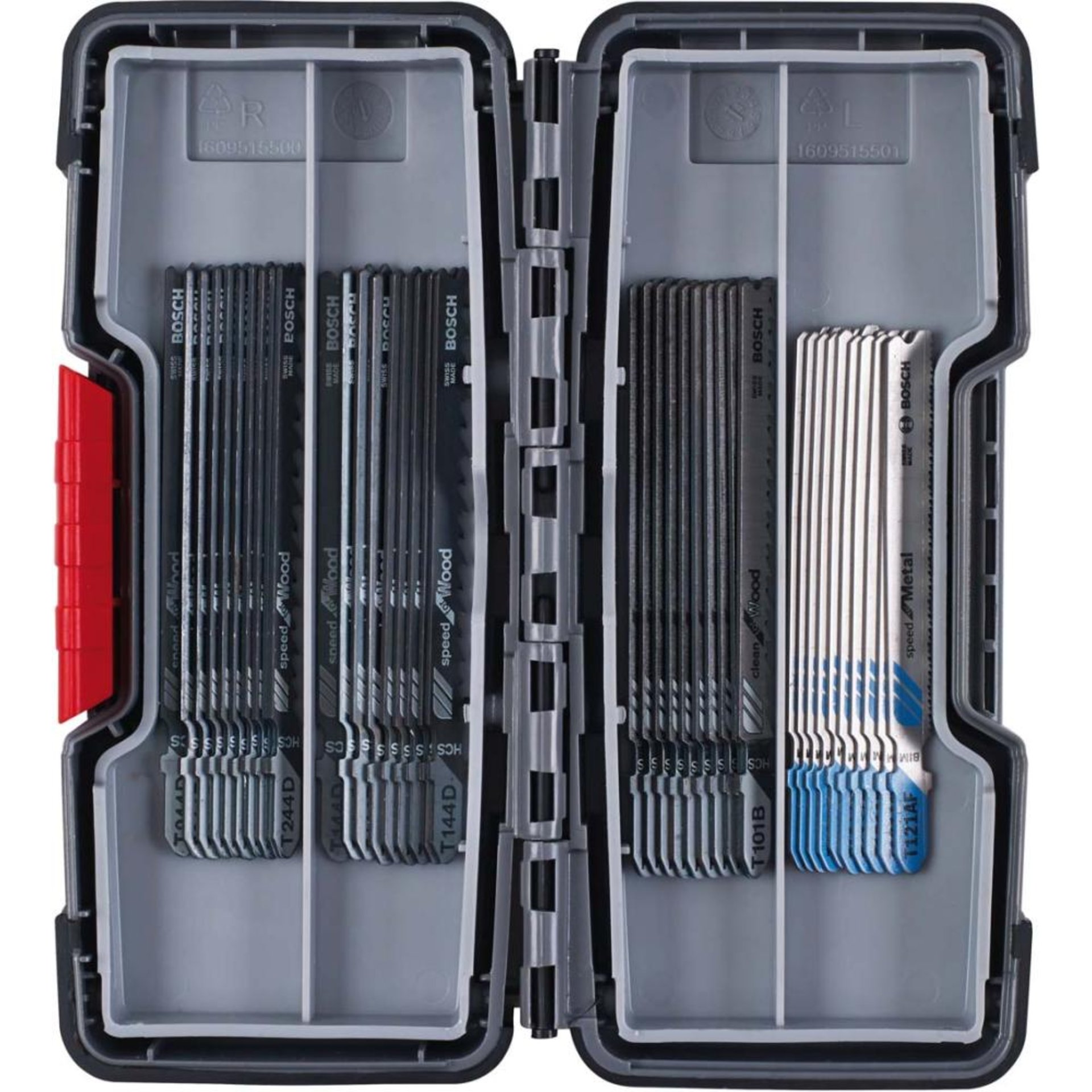 Stichsägeblatt-Set Bosch 40-teilig Wood and Metal