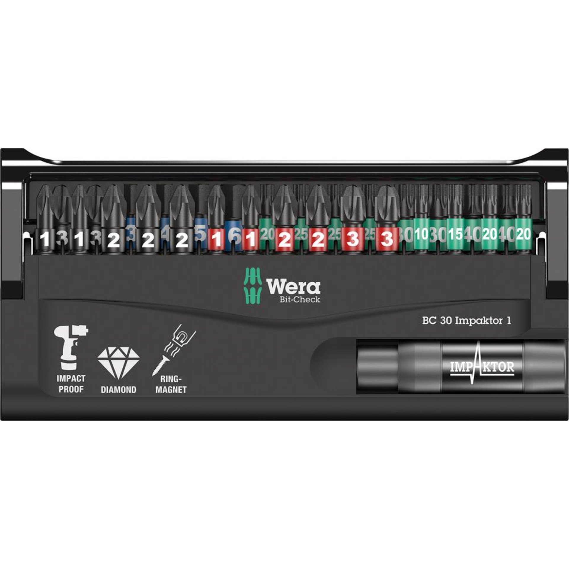 Bit-Satz Bit-Check 30 Impaktor 1 Wera
