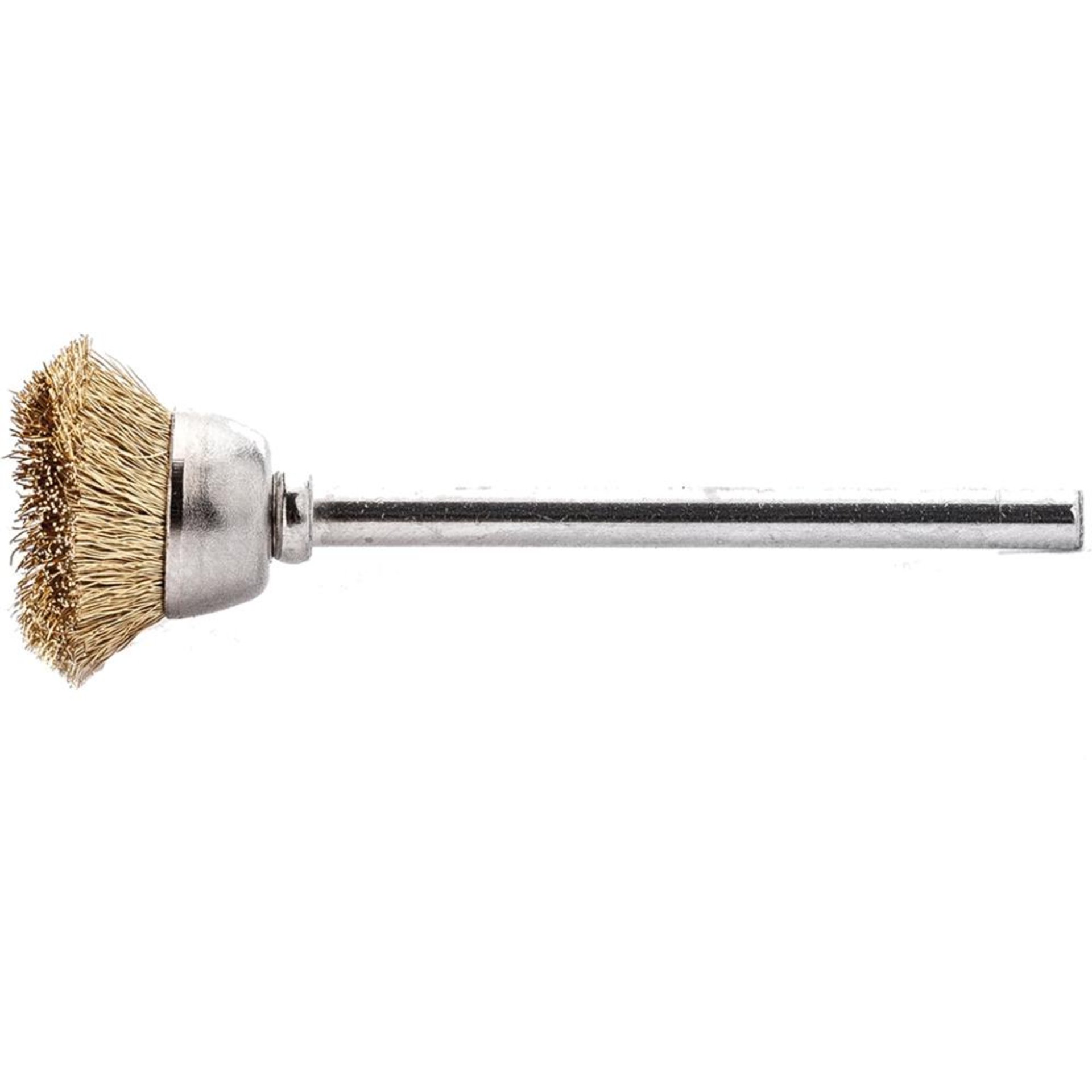 Miniatur-Topfbürste Messing gew. 18x0,1mm Lessmann