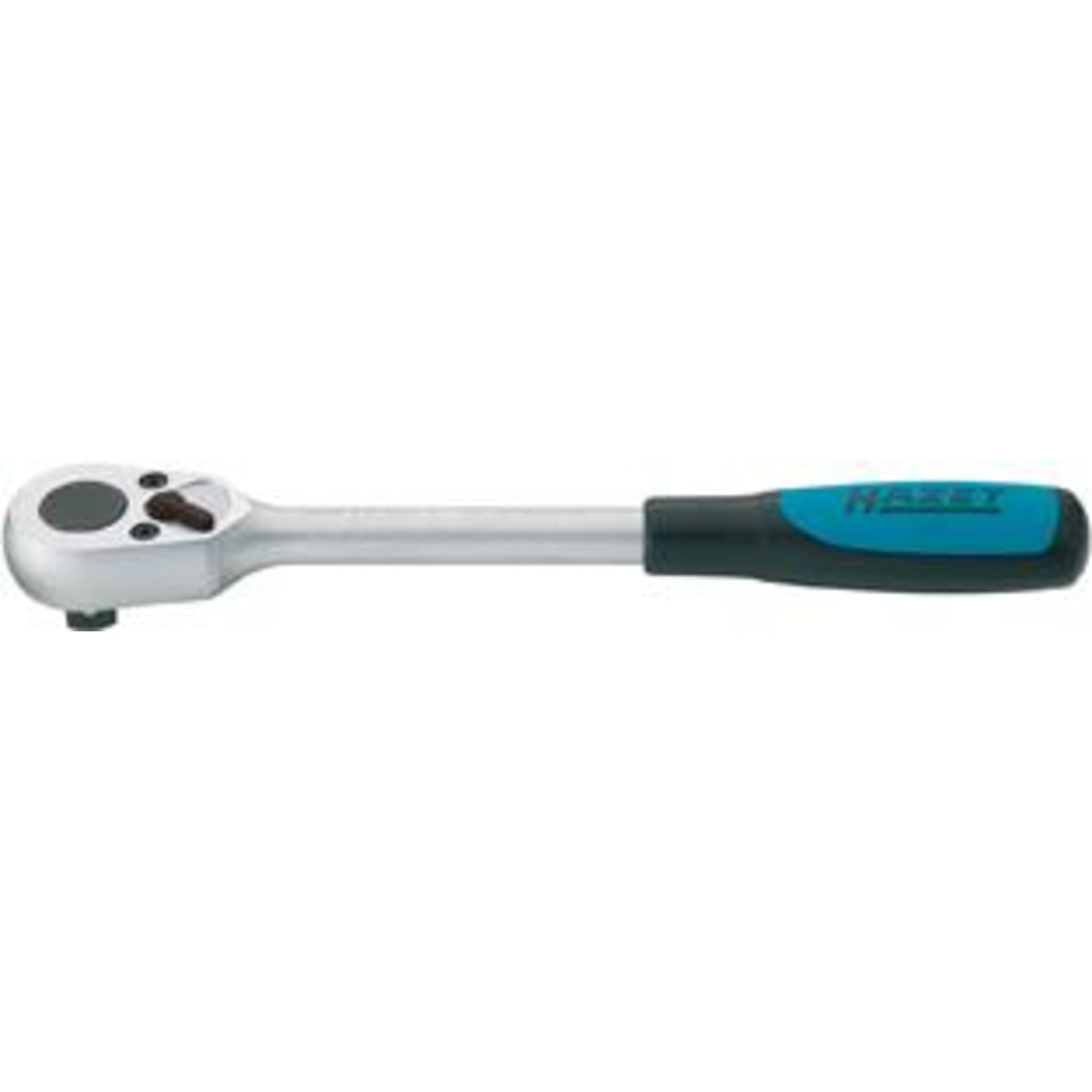 HAZET Reversible ratchet 916SP ∙ 1/2 inch (12.5 mm) square, solid ∙ 275 mm