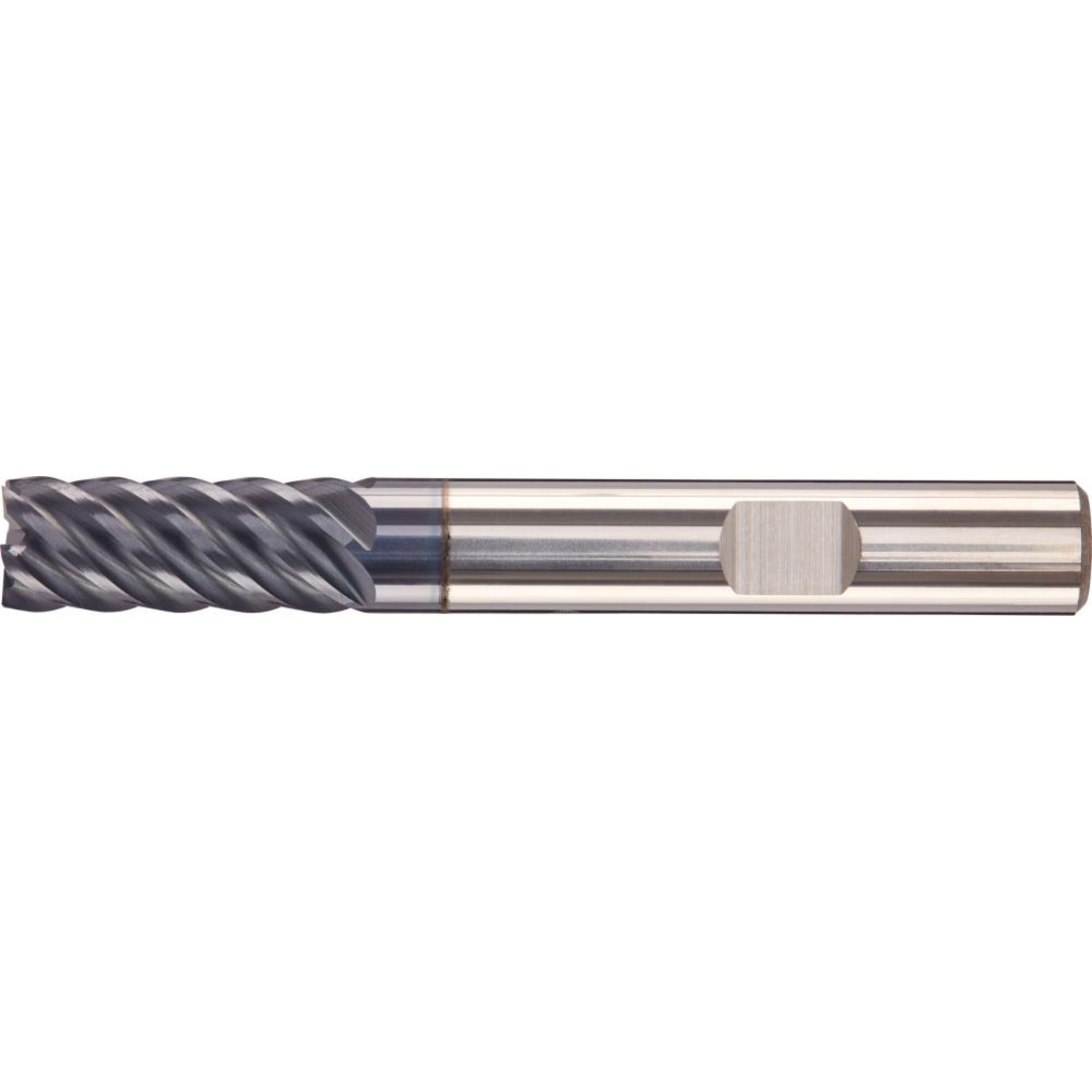 Schaftfräser lang VHM AlTiN+ Z6 45° Schaft HB FORTIS