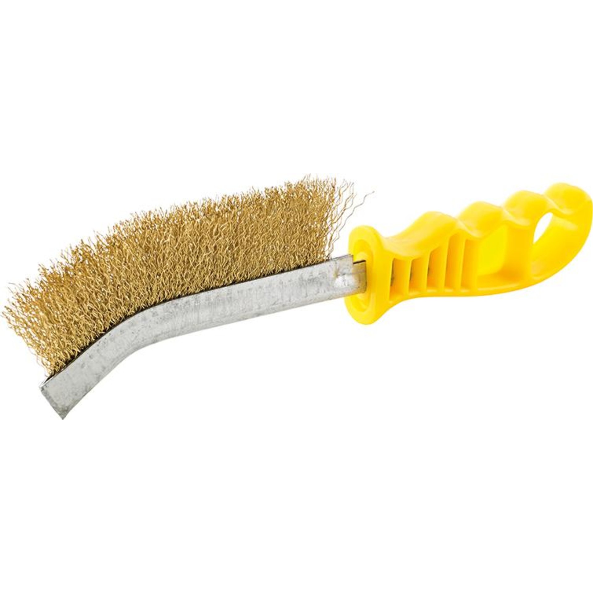 Handstielbürste UniversalMessing gewellt 260mm FORMAT