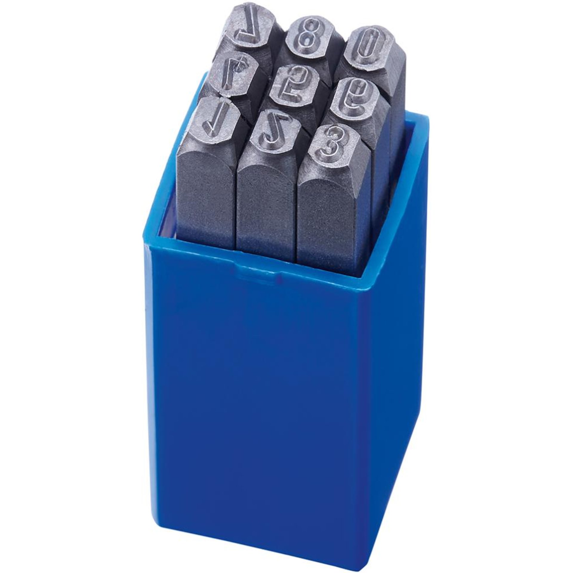 Schlagzahlen-Satz Schrifthöhe 3mm FORMAT