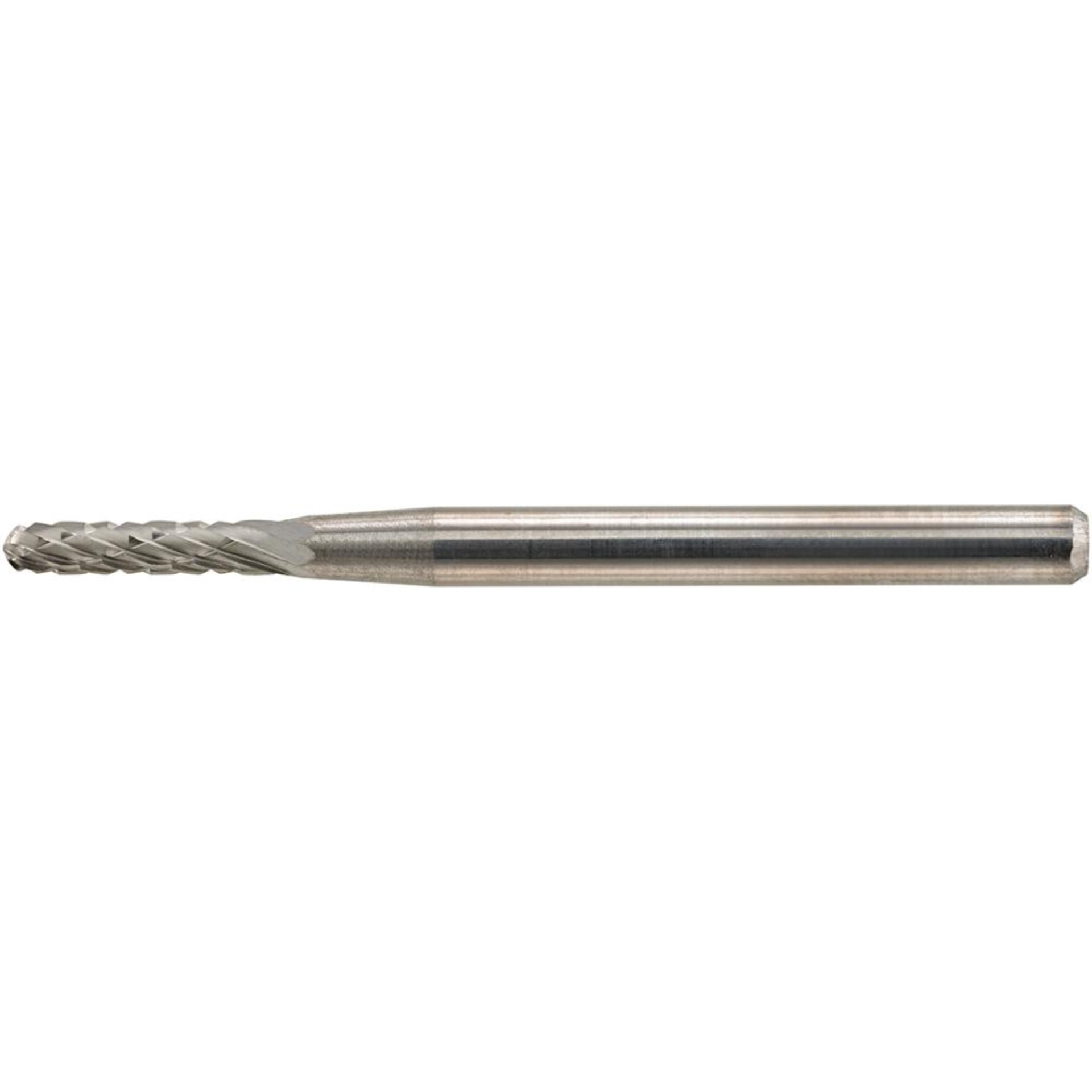 Hartmetall-Kleinfrässtift (Rotorfräser) DIN 8033 – Schaft-Ø 3 mm, Walzenrundform WRC, Zahnung C