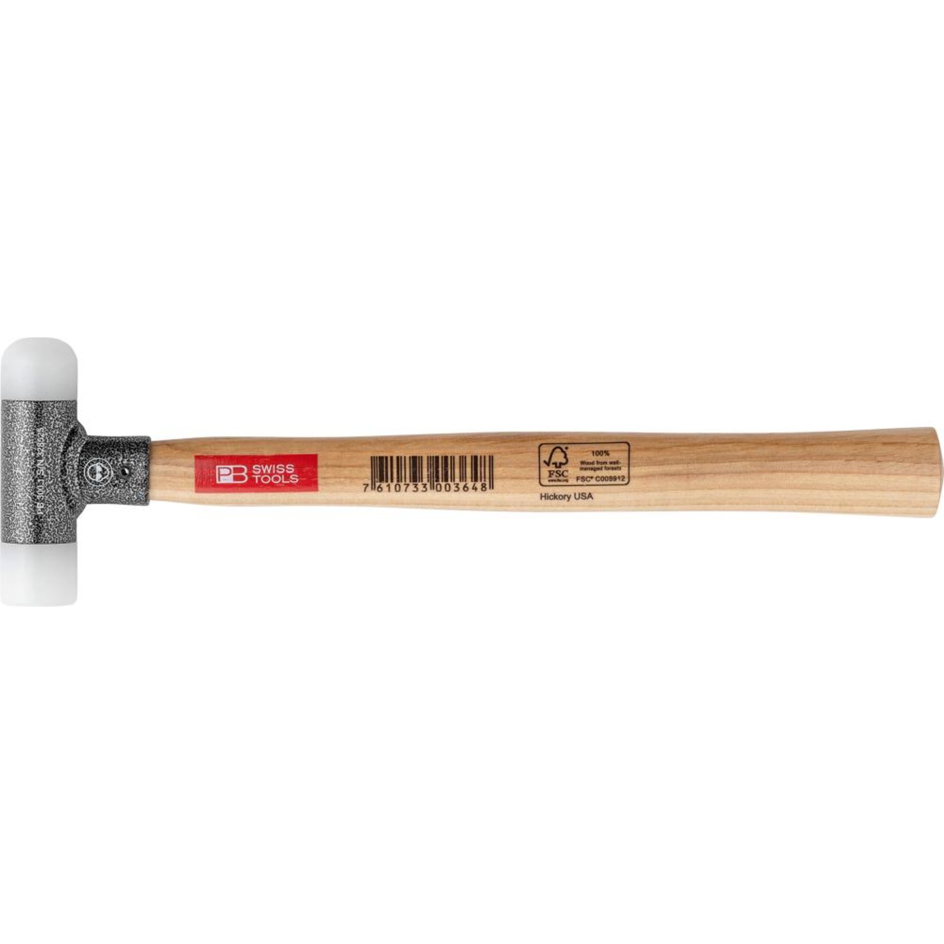Schonhammer mit Holzstiel rückschlagfrei 60mm PB Swiss Tools
