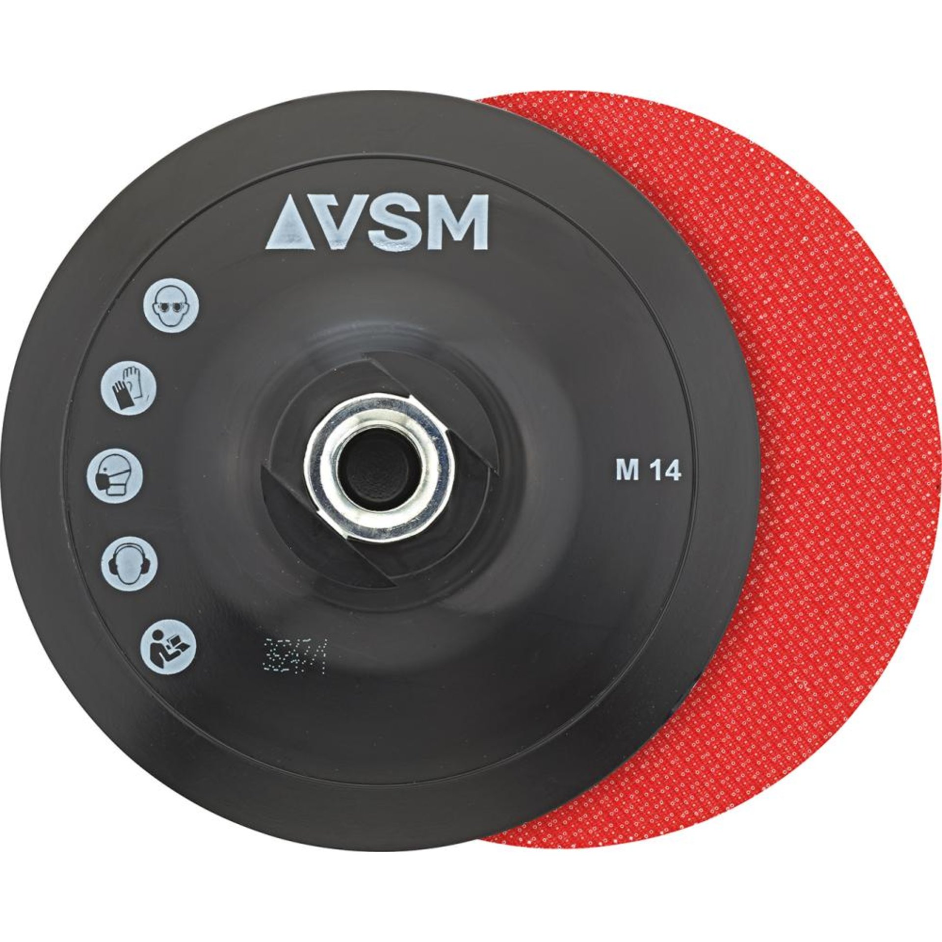 Stützteller Klett M14 125mm VSM