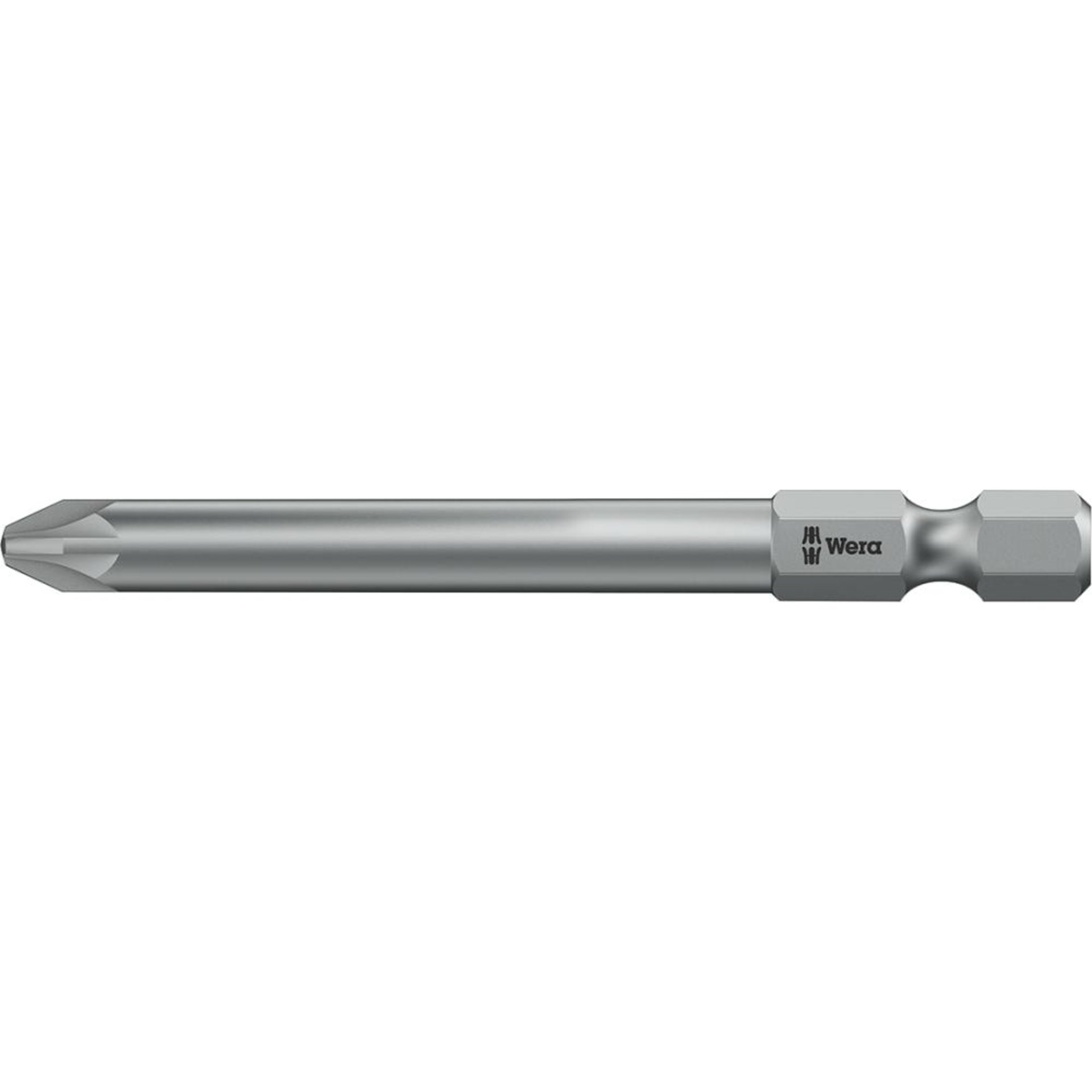 Bit zähhart 1/4" DIN 3126 E6,3 PZ2x89mm Wera