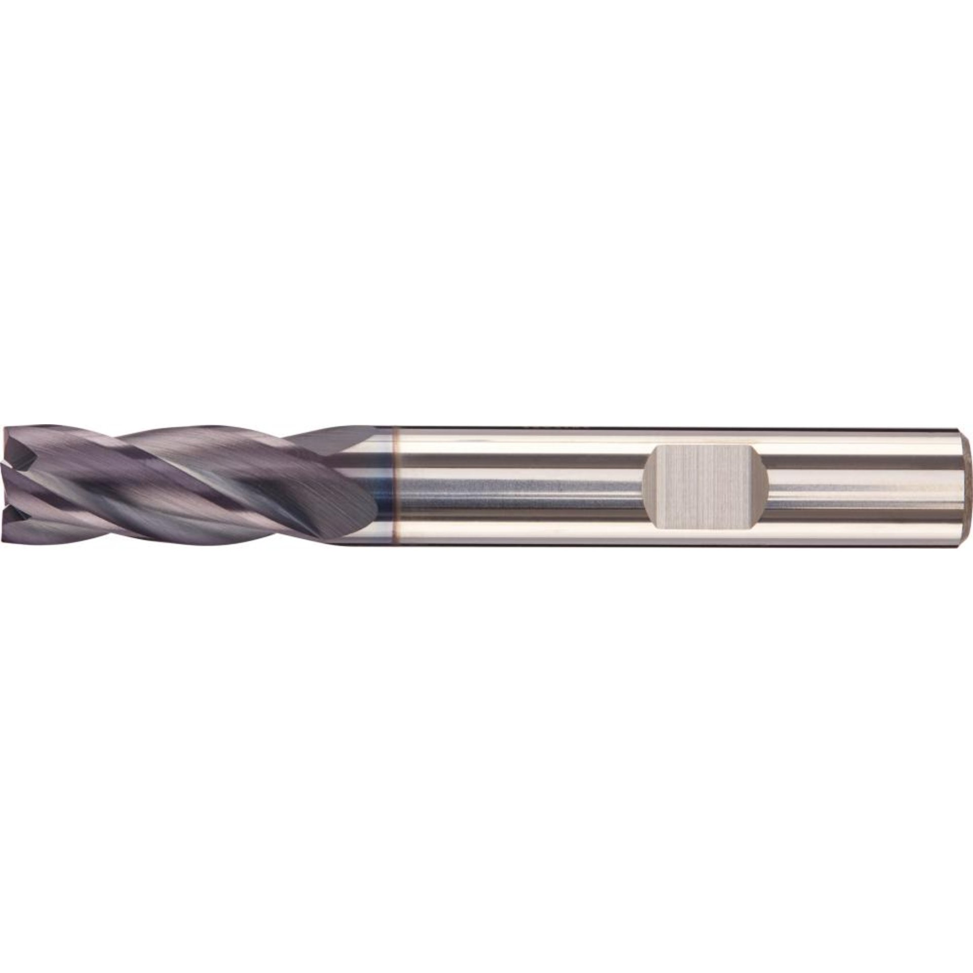Schaftfräser DIN6527 VHM AlTiN+ Z4 30° Schaft HB FORTIS