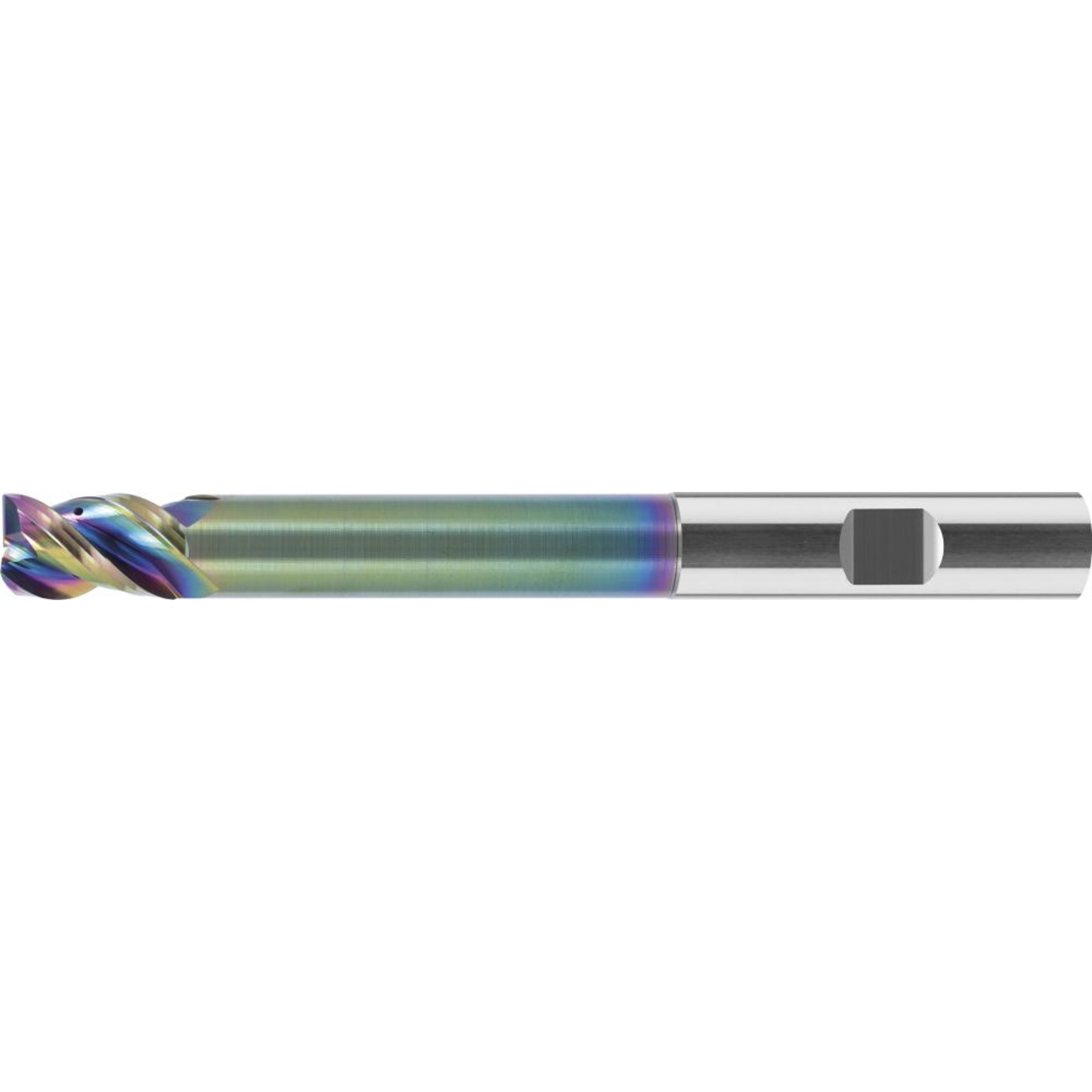Schaftfräser VHM 8,0mm Z3 lang IK HB ta-C FORMAT