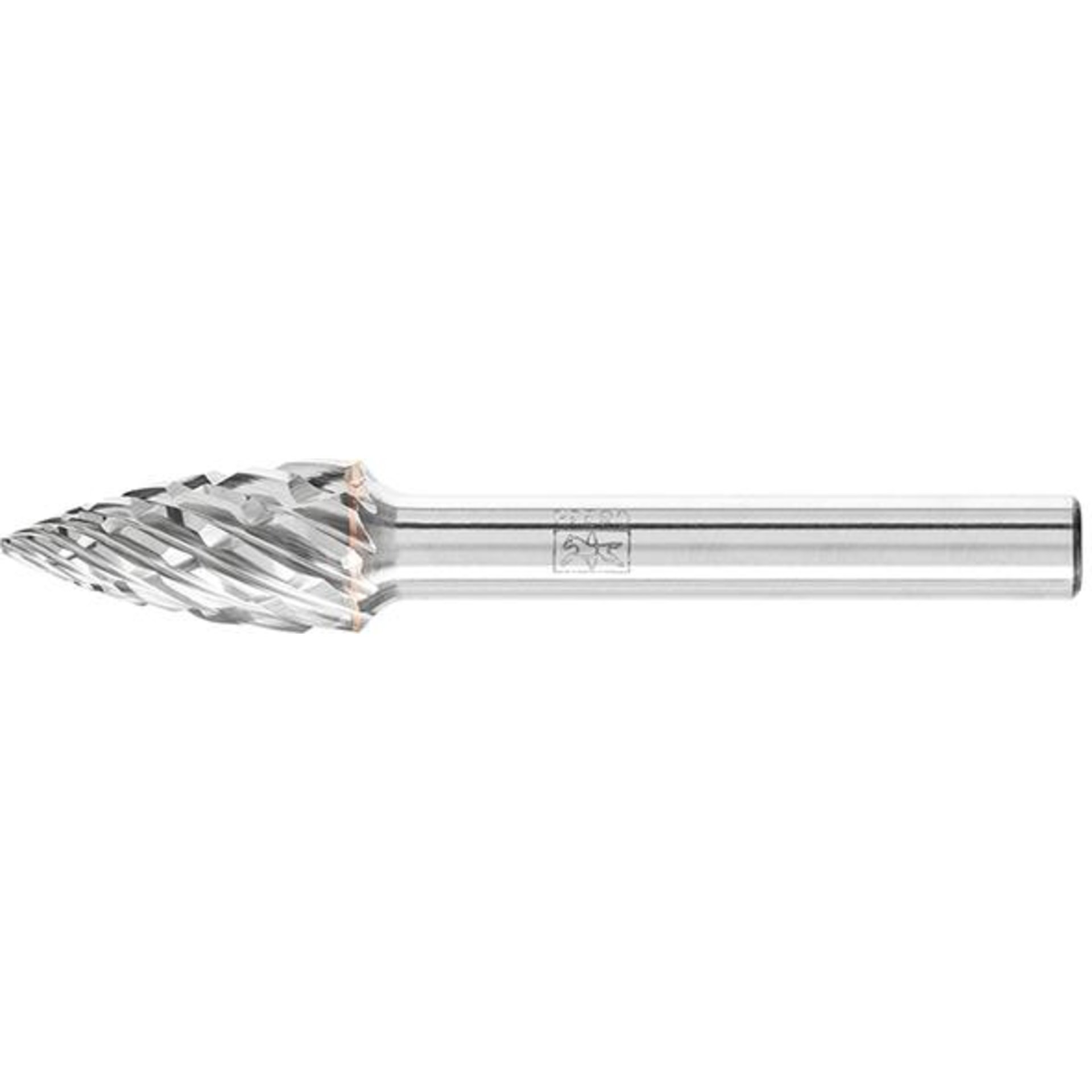 Frässtift HM Spitzbogenform 1020 STEEL 6mm 10x20mm Pferd