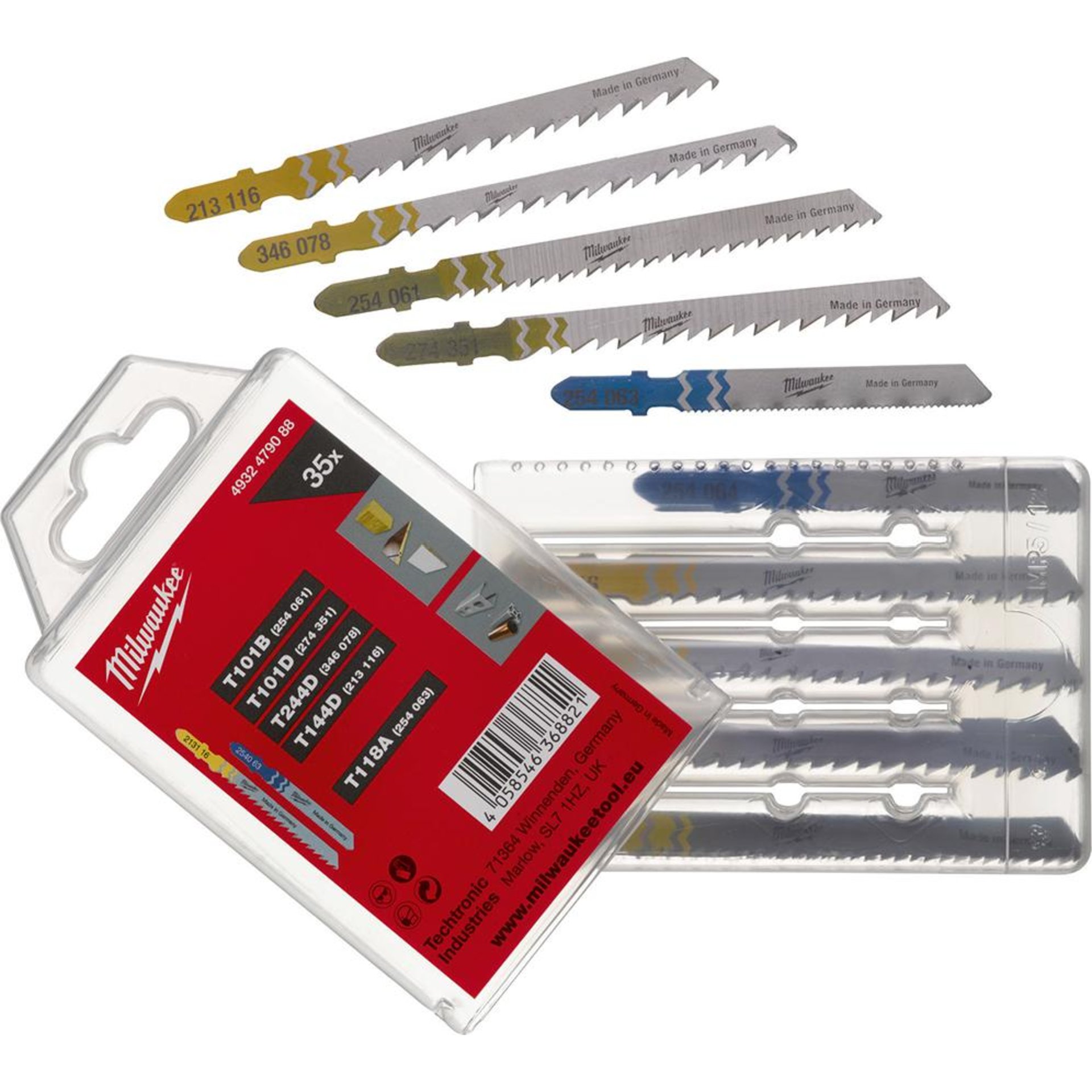 Stichsägeblatt Set 35-teilig 1er Pack Milwaukee