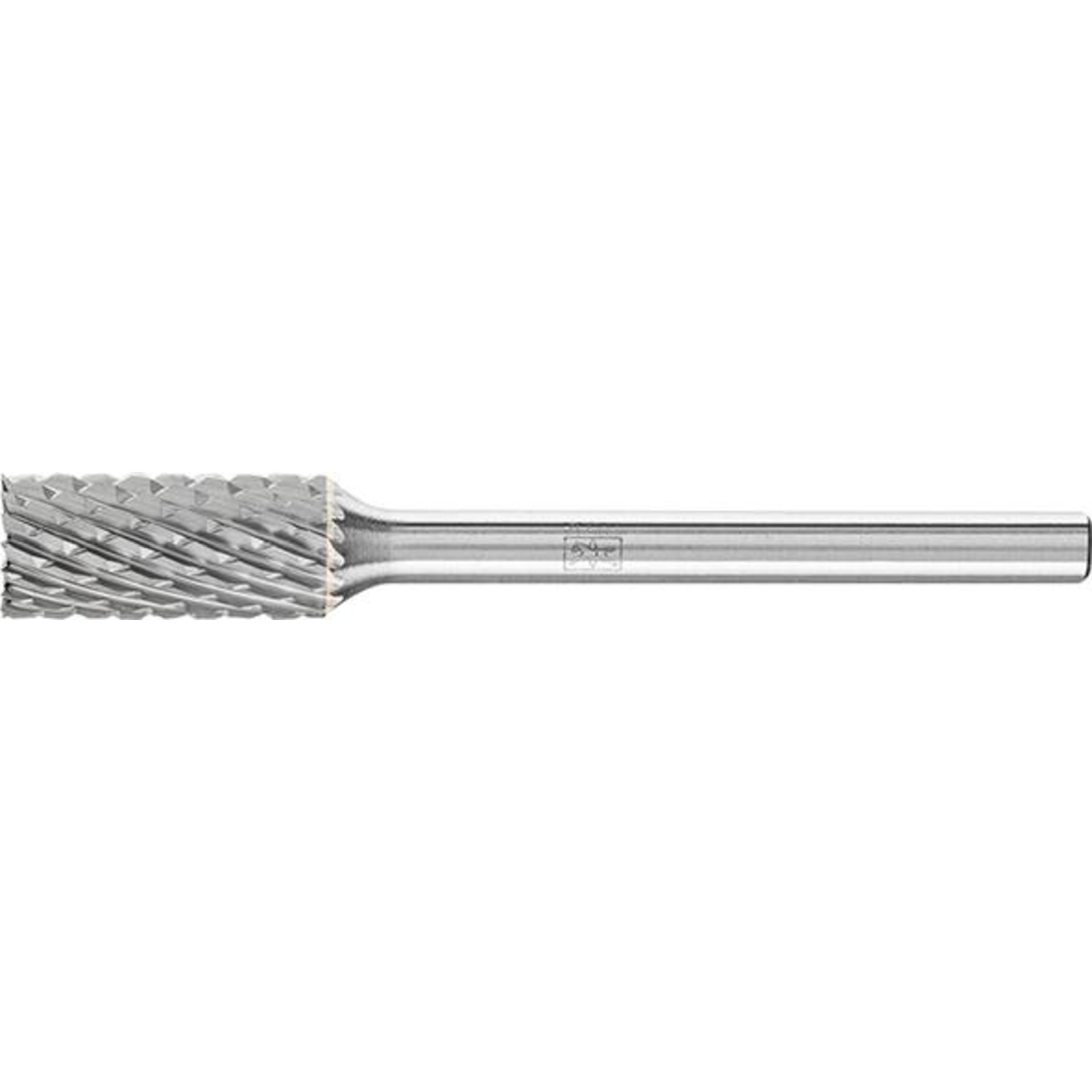 Kleinfrässtift HM zylindrisch mit Stirnverzahnung 0613 4 3mm 6x13mm Pferd