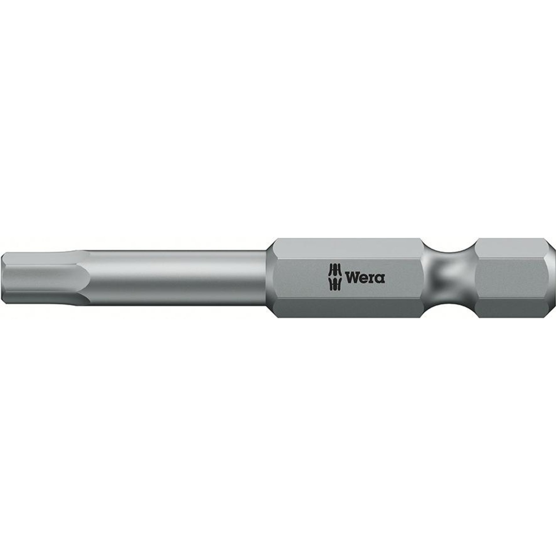 Bit zähhart 1/4" DIN 3126 E6,3 Innensechskant 5x89mm Wera