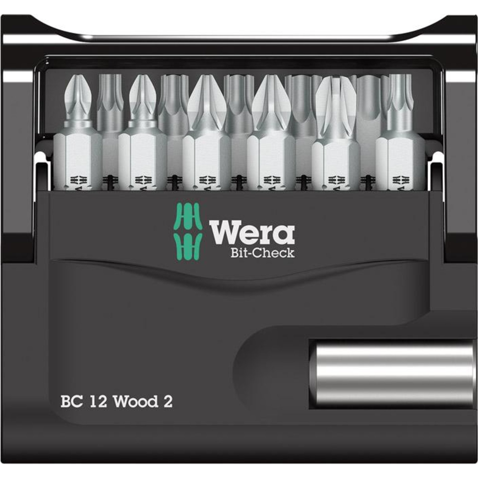 Bit-Satz Bit-Check 12 Wood 2 Wera