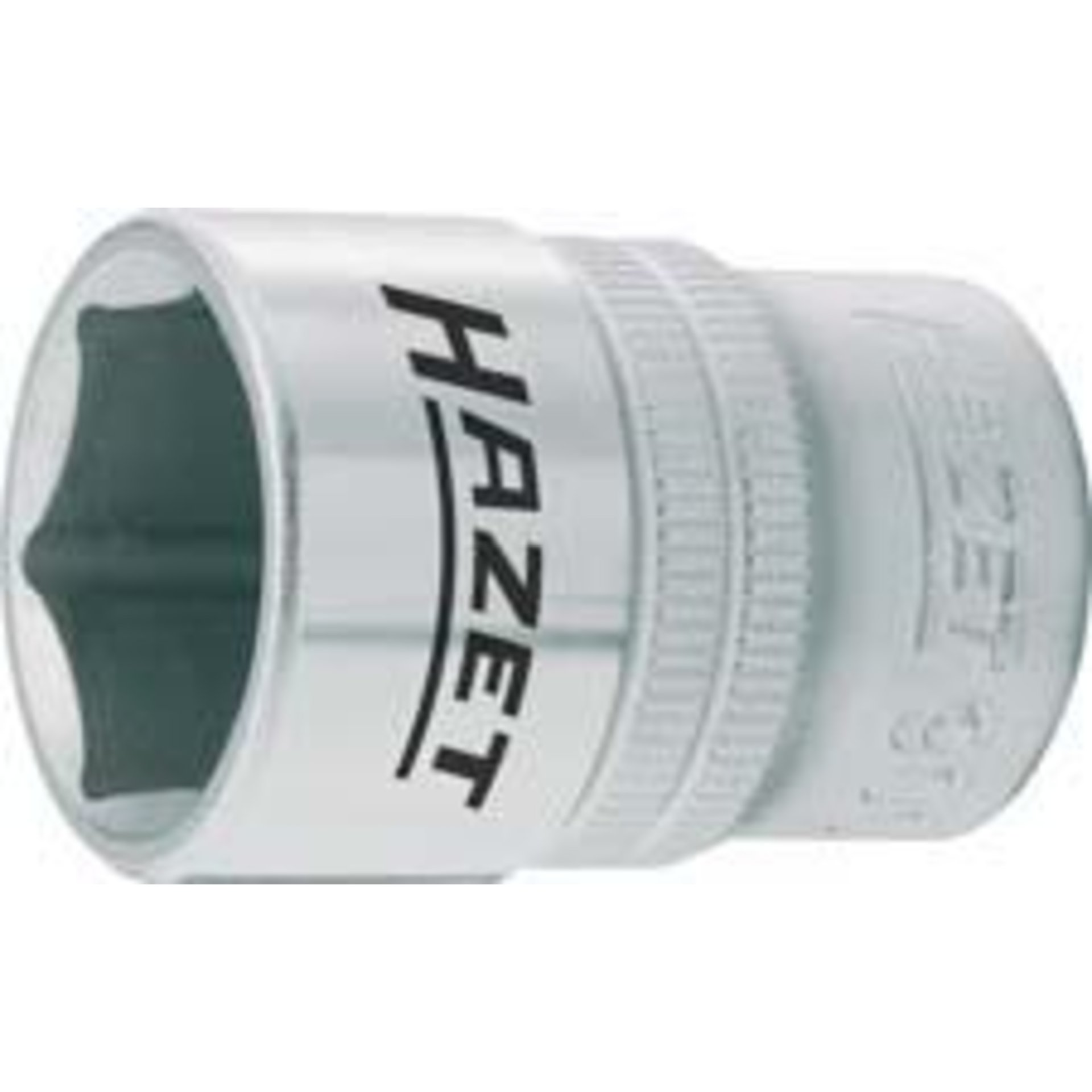 HAZET Dopsleutel ∙ zeskant 900-13 ∙ 1/2 inch (12,5 mm) vierkant hol ∙ Buiten-zeskant-tractieprofiel ∙ SW 13 mm