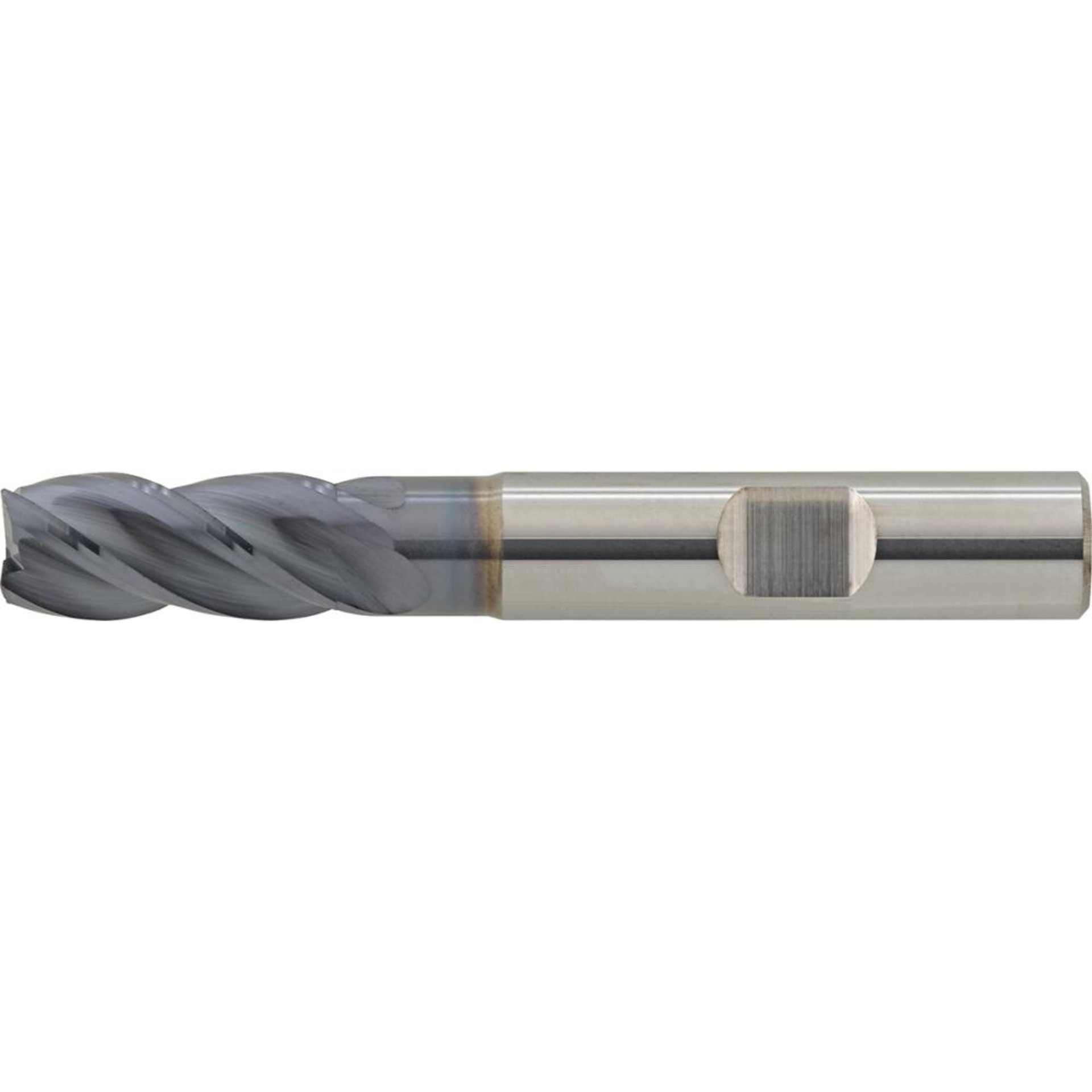 Schaftfräser VHM HPC langTiAlN Typ INOX Z4 Eckfase35/38° Schaft HB Werksnorm FORMAT