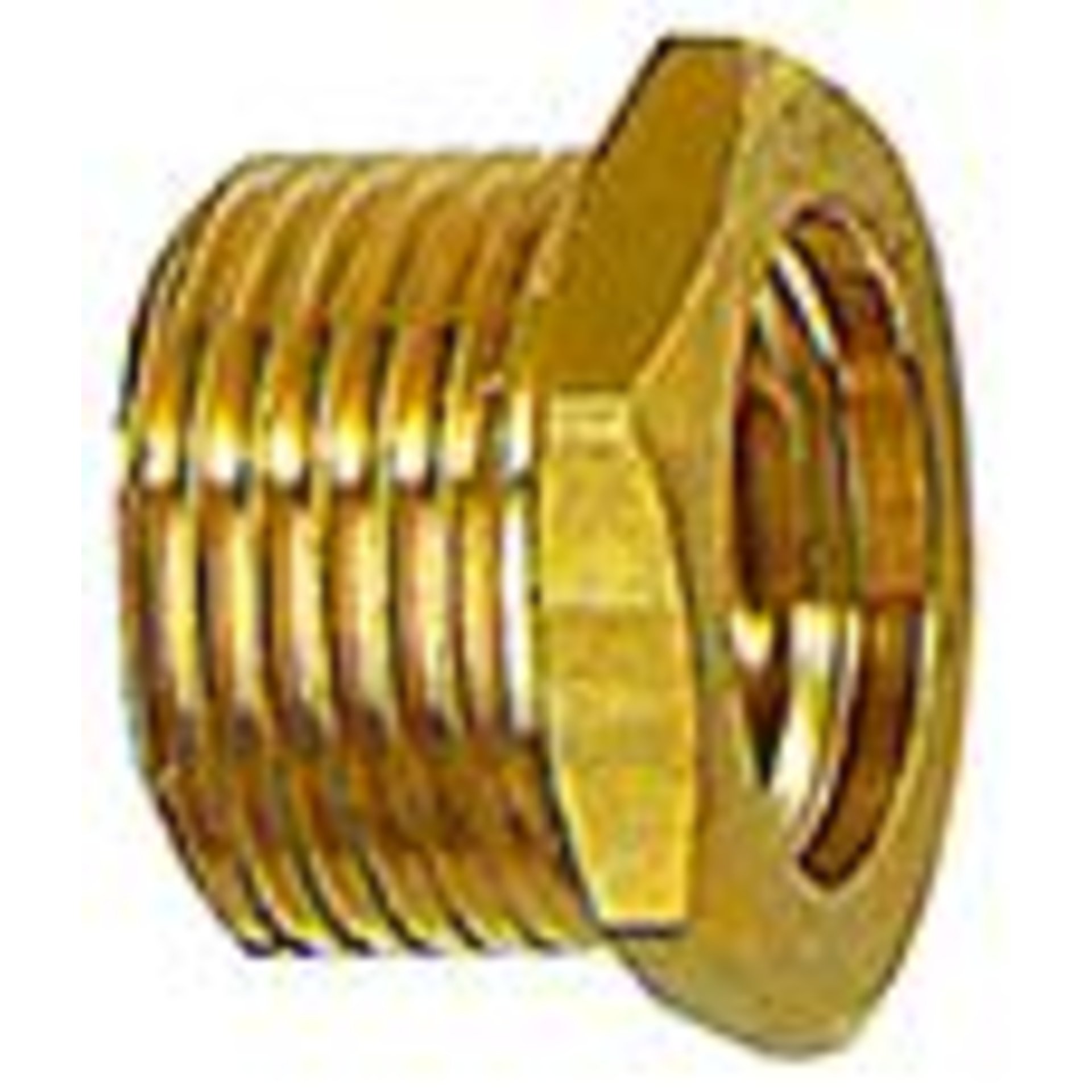 Reduziernippel kurz, Messing, AG G1/2" , IG G3/8", RIEGLER