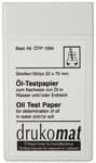 Bild von Öl-Testpapier (50 Streifen), für Öl-Wasser-Trenner »drukosep«</p>101618