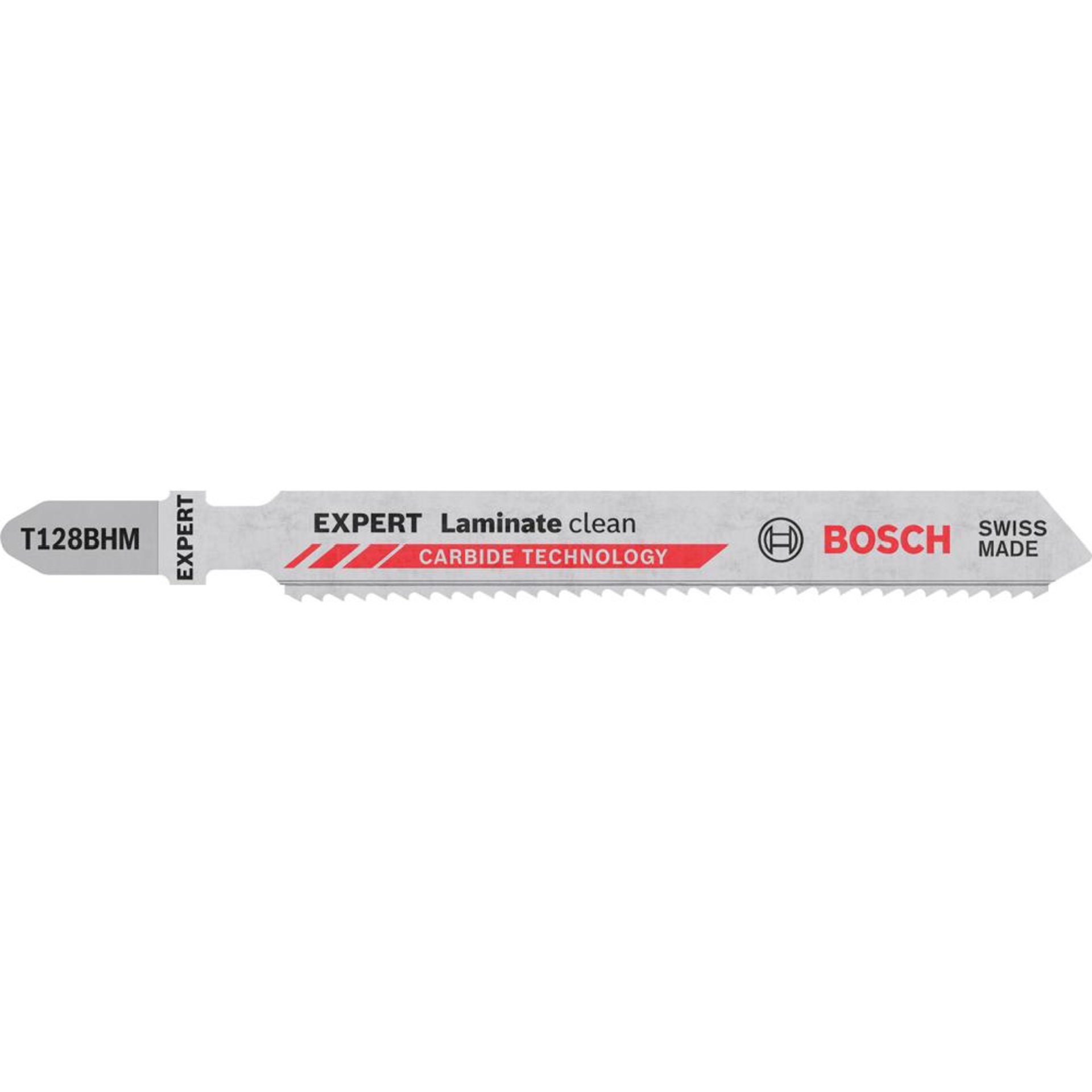 Stichsägeblatt EXPERT T 128 BHM Bosch VE à 3 Stück Laminate Clean