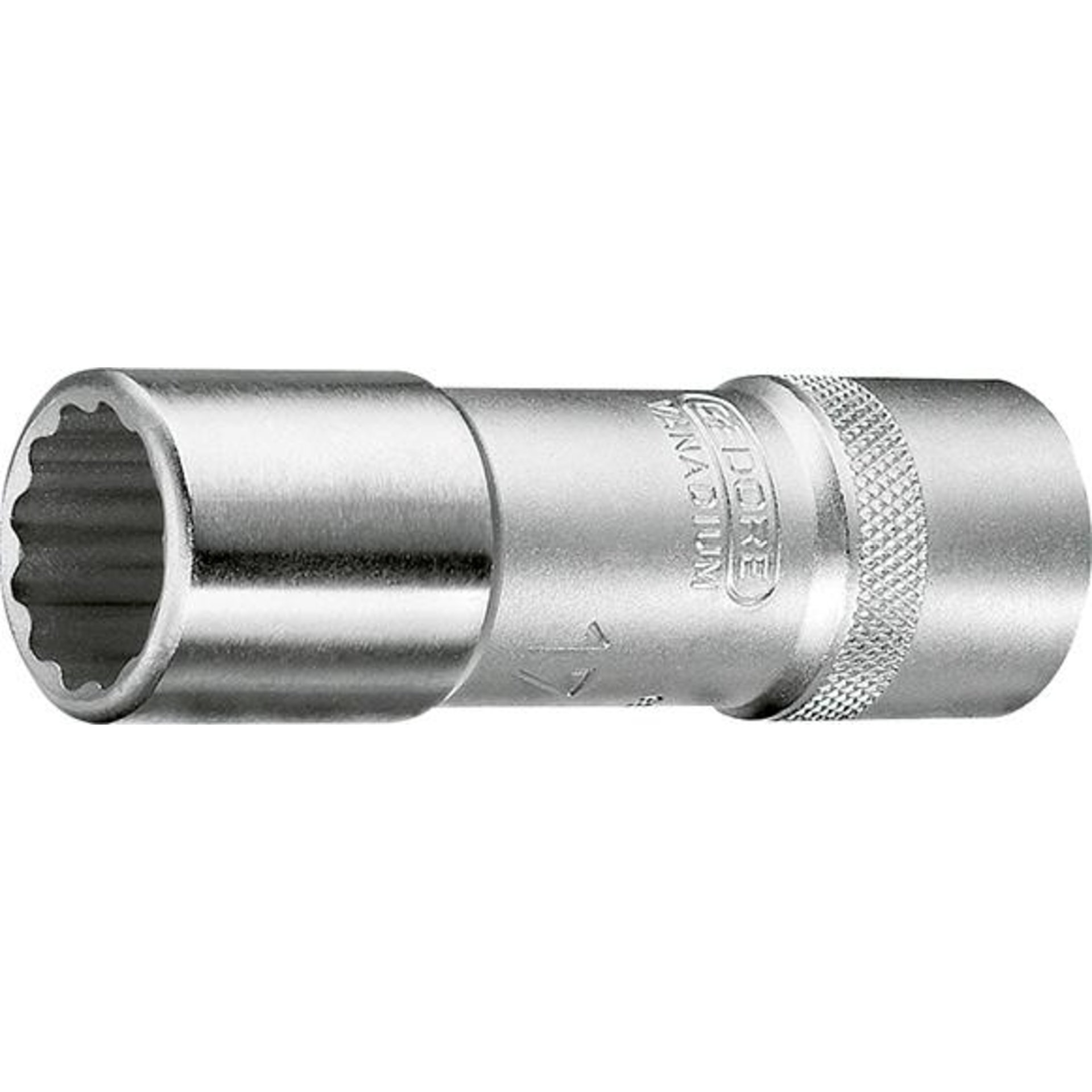Steckschlüsseleinsatz 12-kant 1/2" 17mm lang Gedore