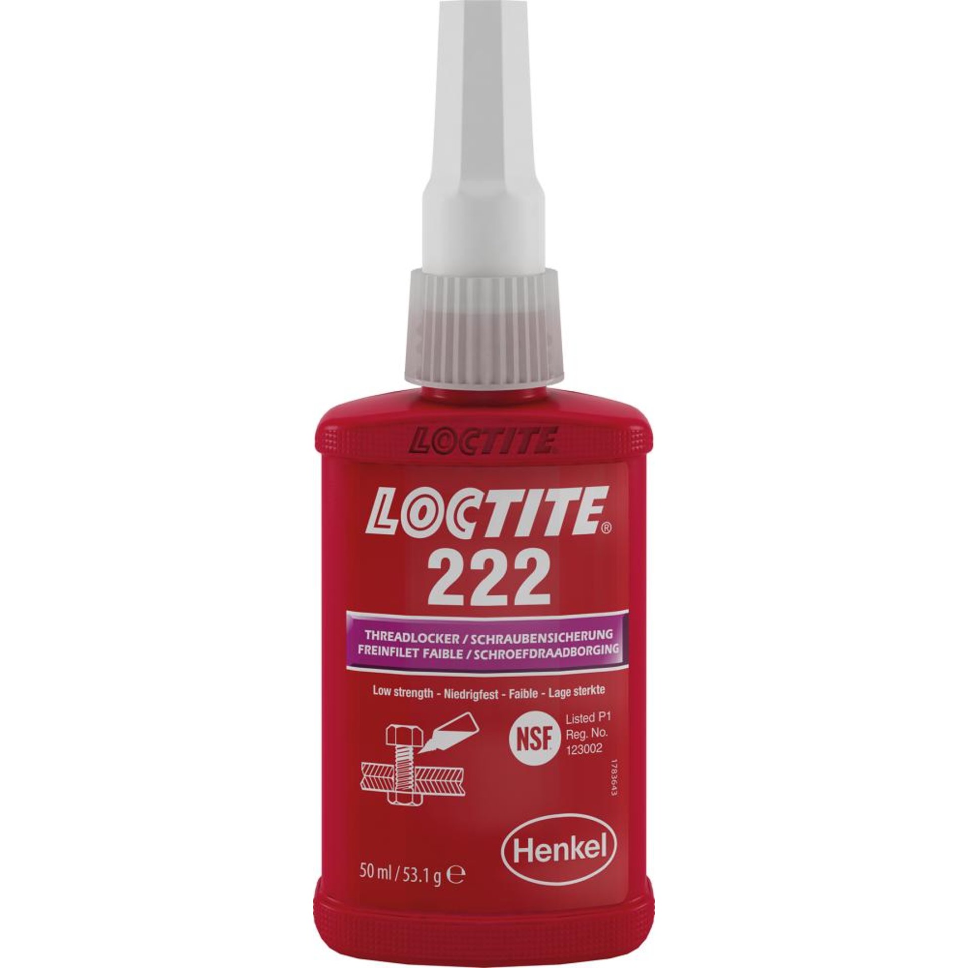 LOCTITE 222 BO 50ML EGFD Schraubensicherung Henkel