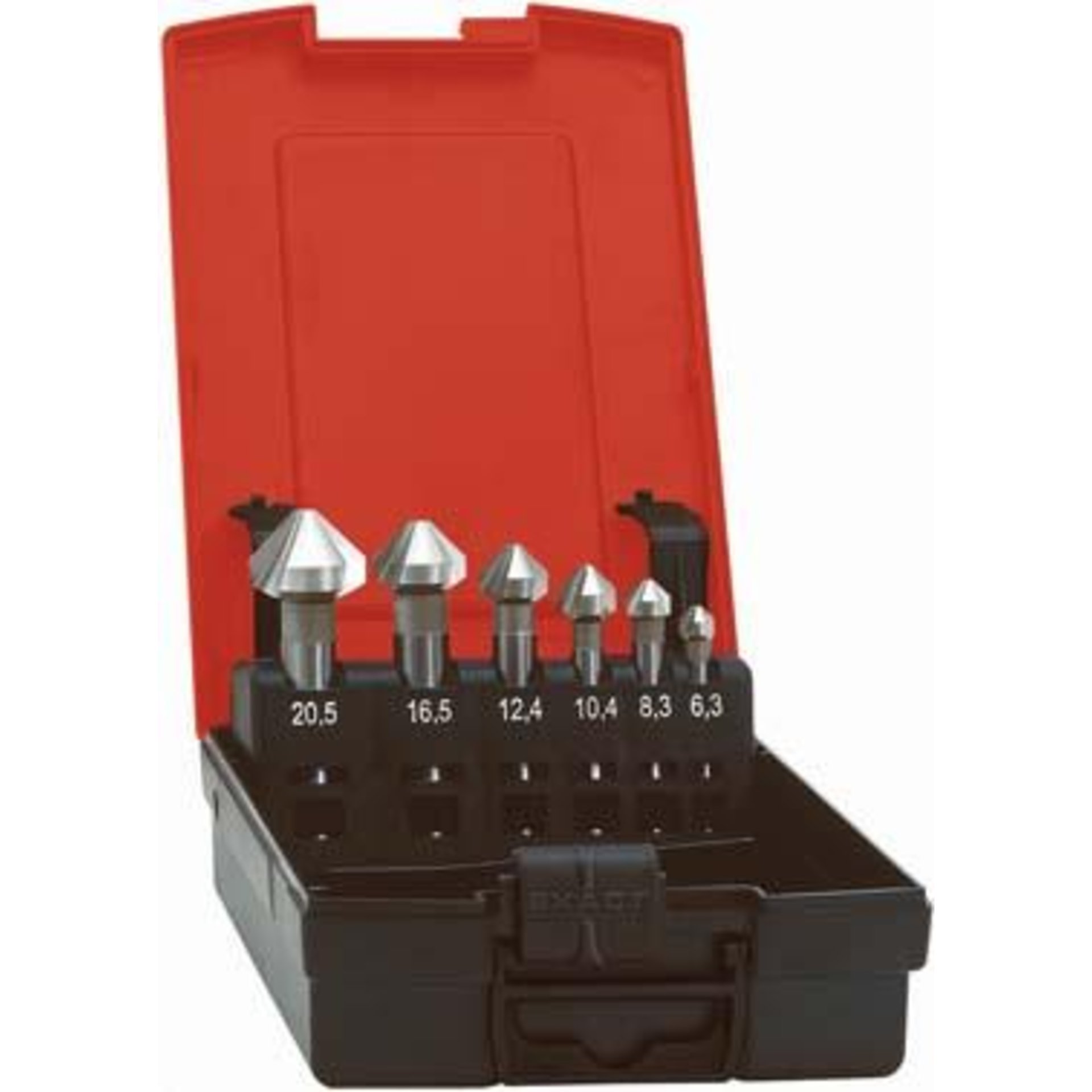 Kegelsenker-Set DIN335 K20 Form C 90° 6,3-20,5mm FORMAT