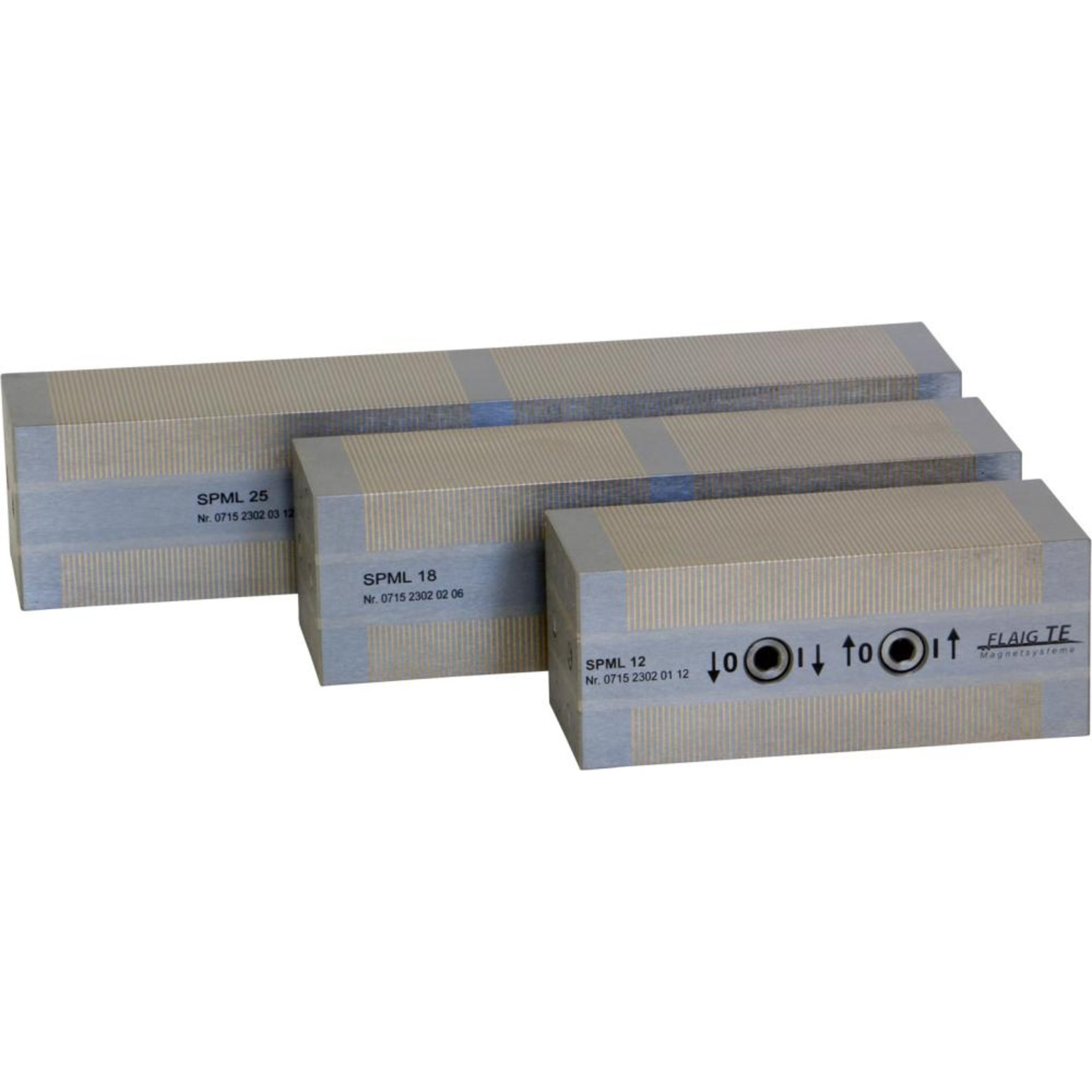 Magnetspannblock Paar 125x50x52mm FLAIG