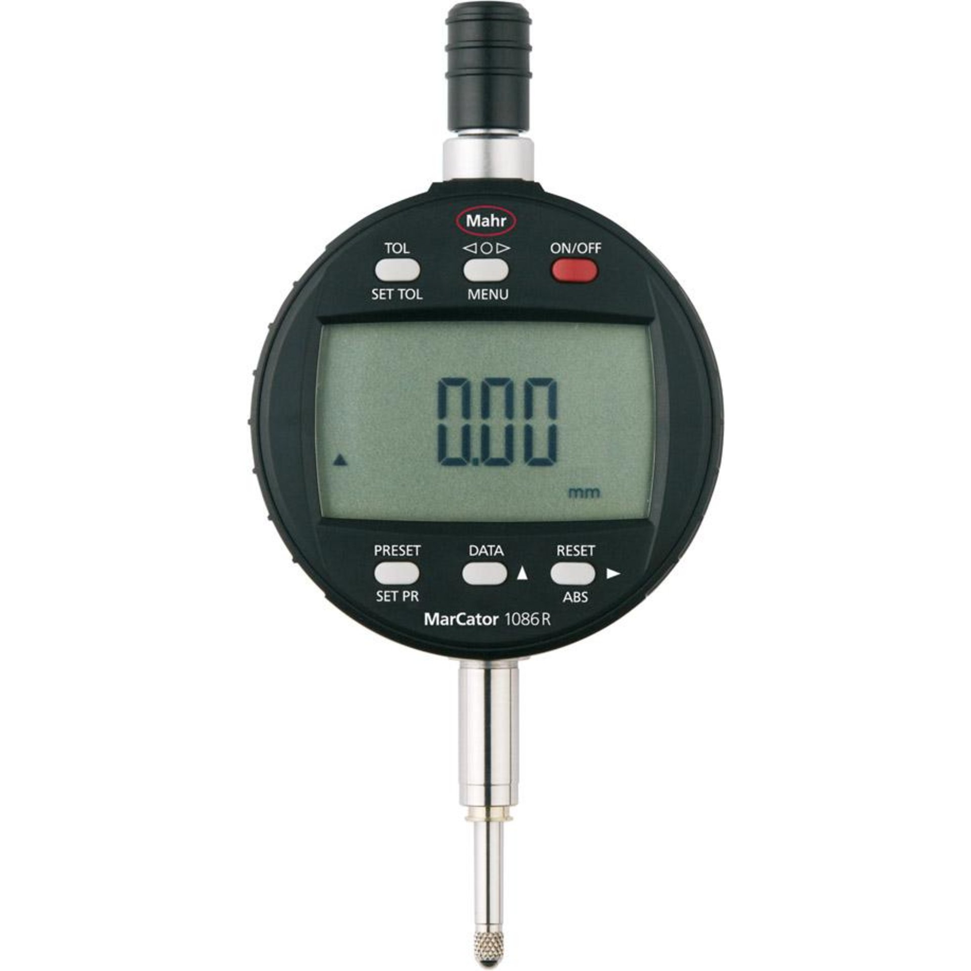 Dig.-Messuhr IP42 MahrCator 1086 R 0,01/50 mm mit Daten MAHR
