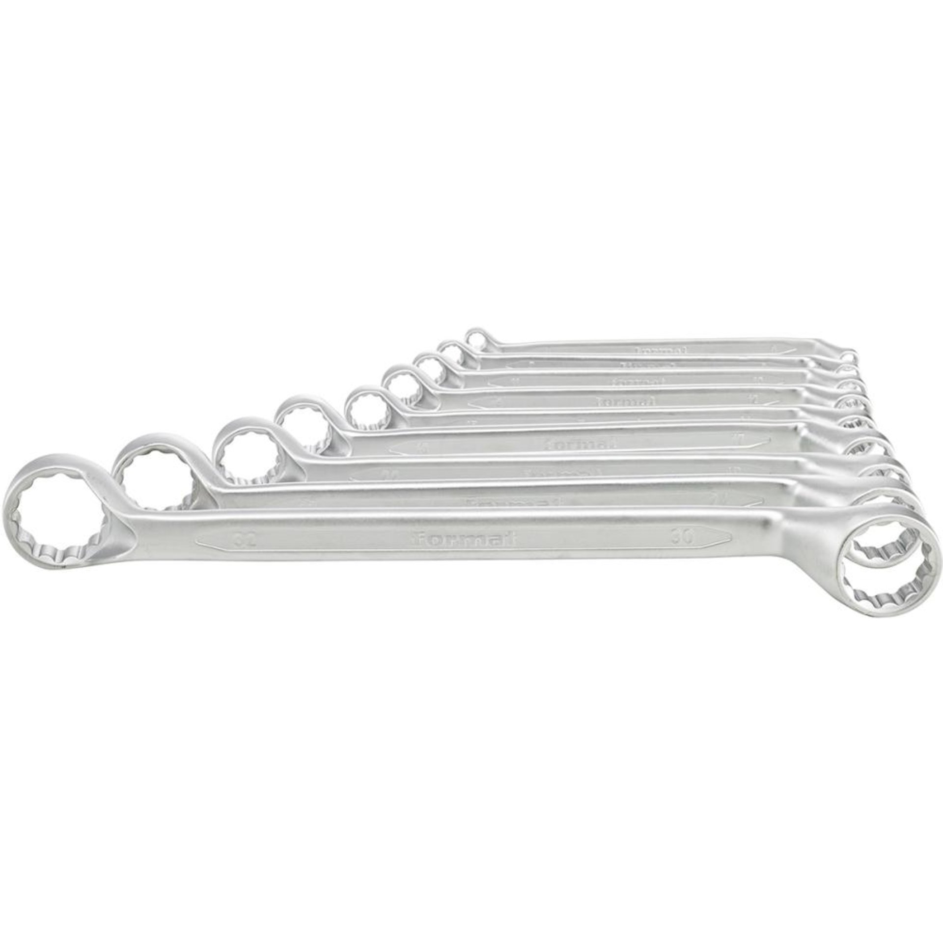 Doppelringschlüssel-Satz DIN838 6-32mm 9-teilig in Karton FORMAT