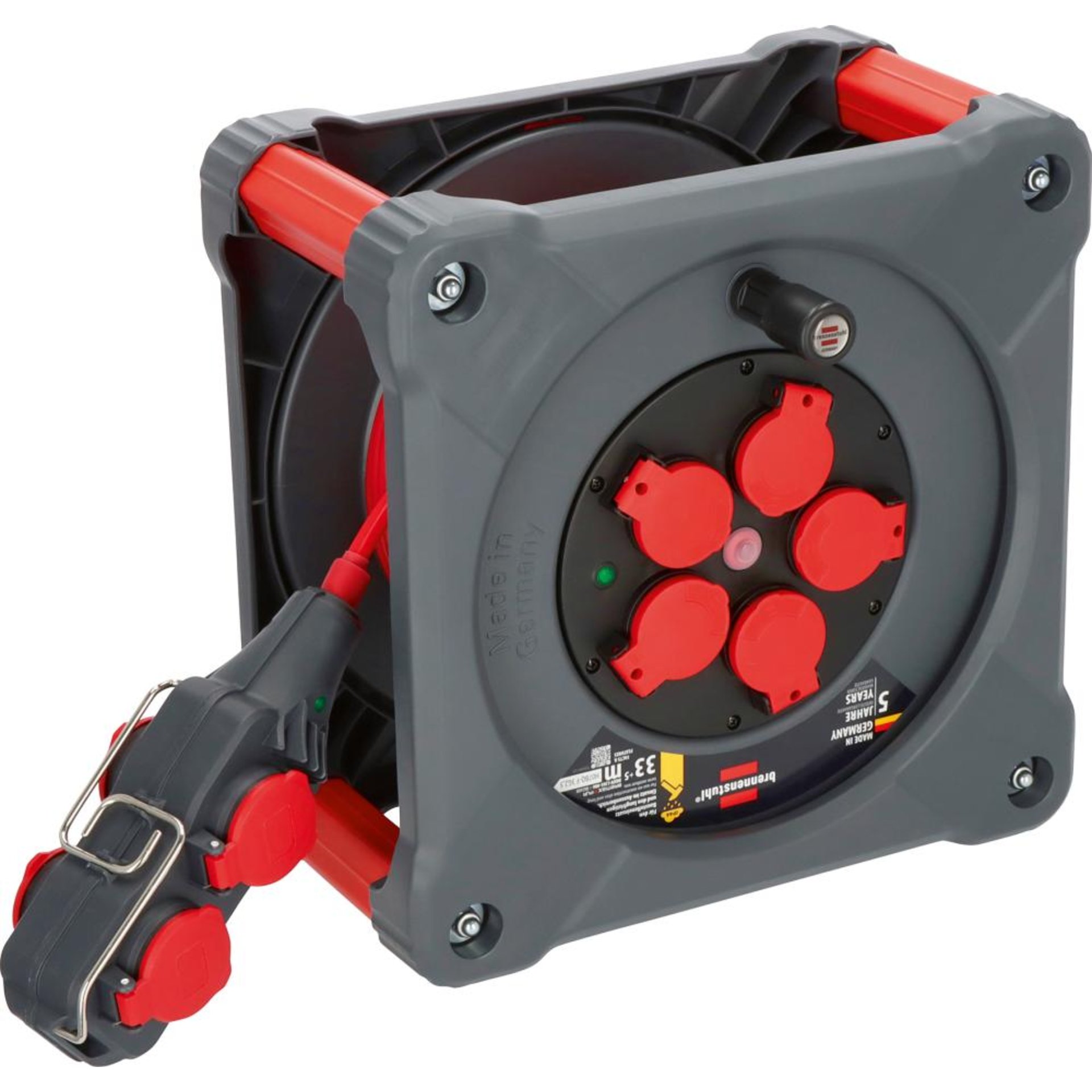 Kabeltrommel Powerblock H07BQ-F3G1,5 33+5 m professional Brennenstuhl