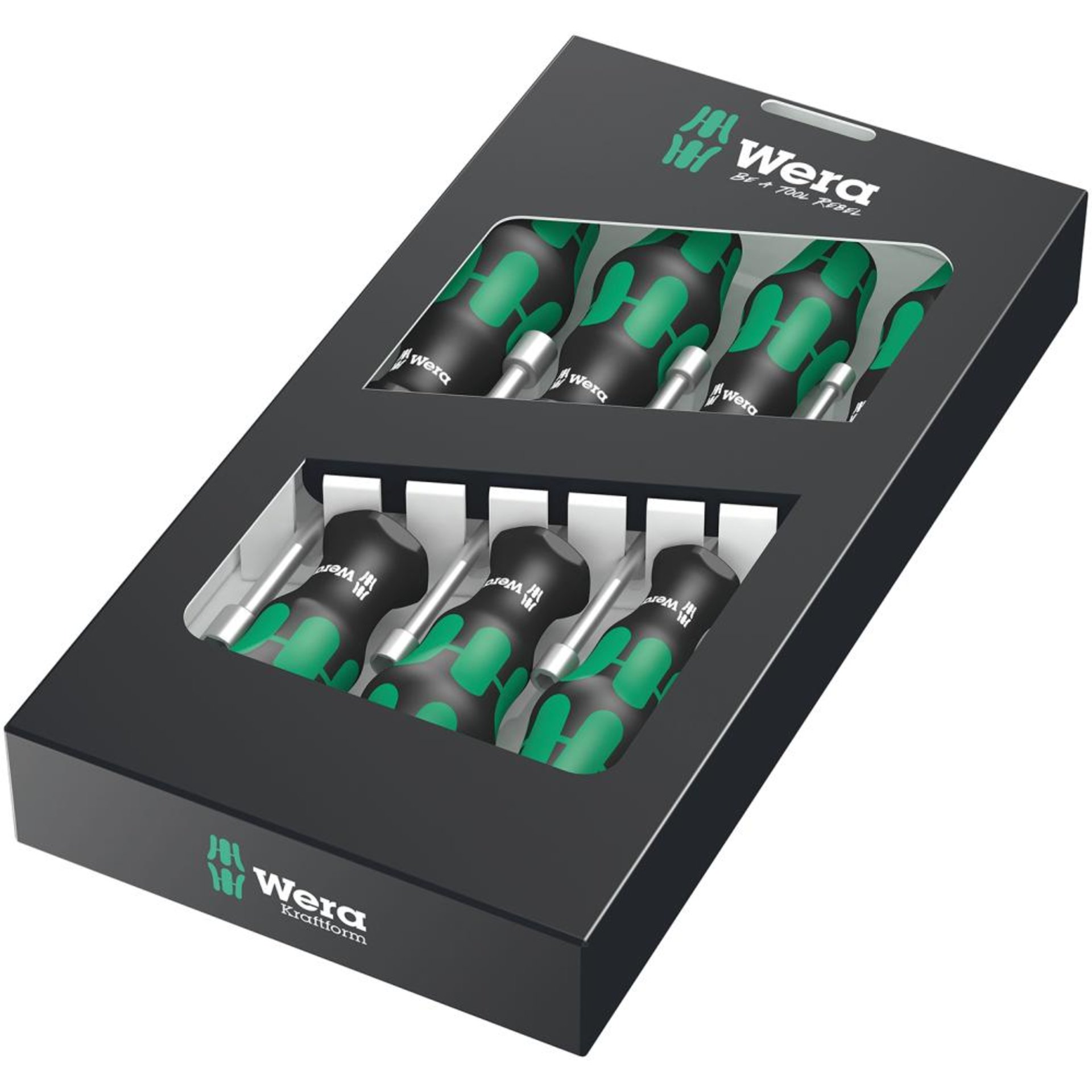 Steckschlüssel- Schraubendreher-Satz HOLO7-teilig 5-13mm Wera
