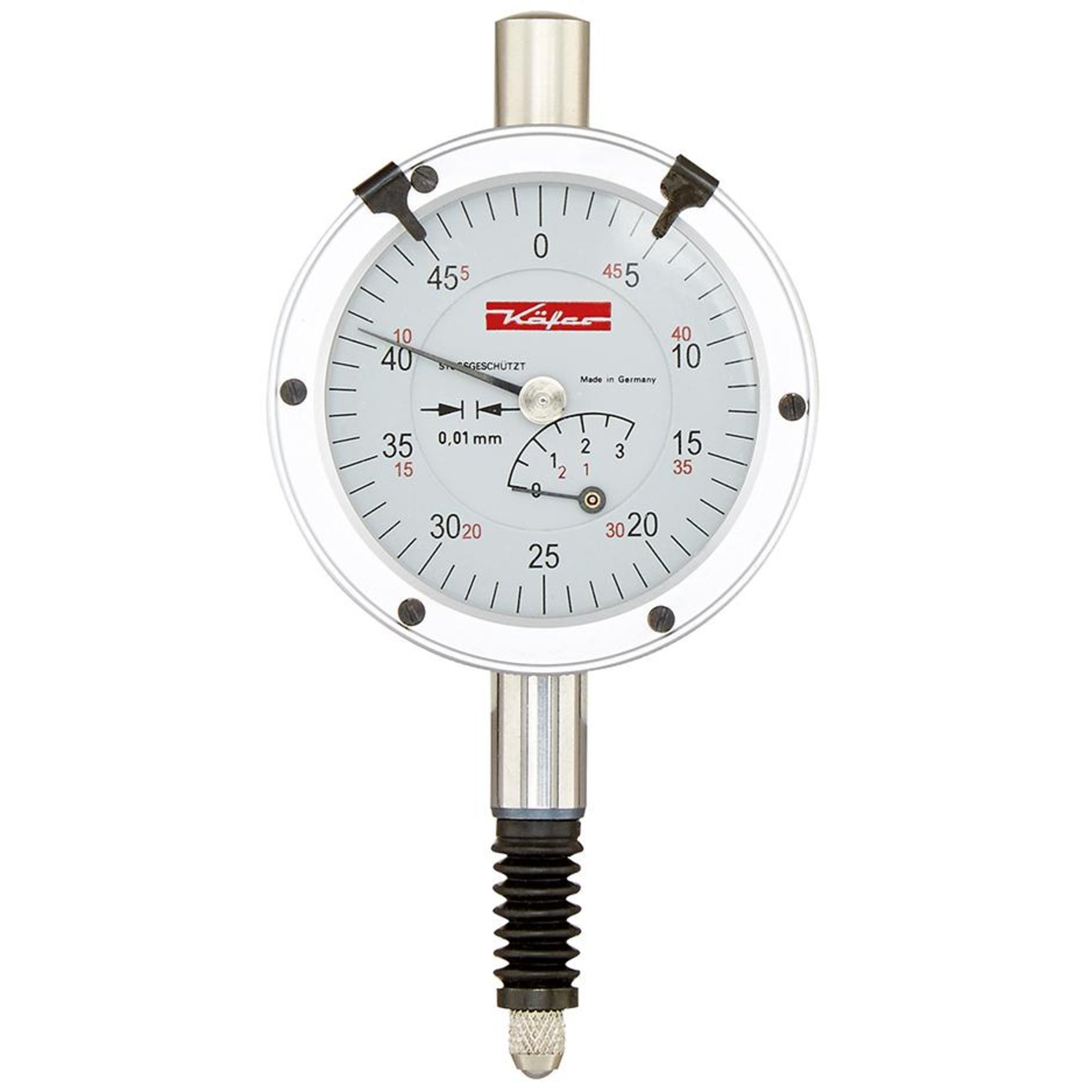 Messuhr KM 4 SW D44,5mm öl/wasserdicht KÄFER
