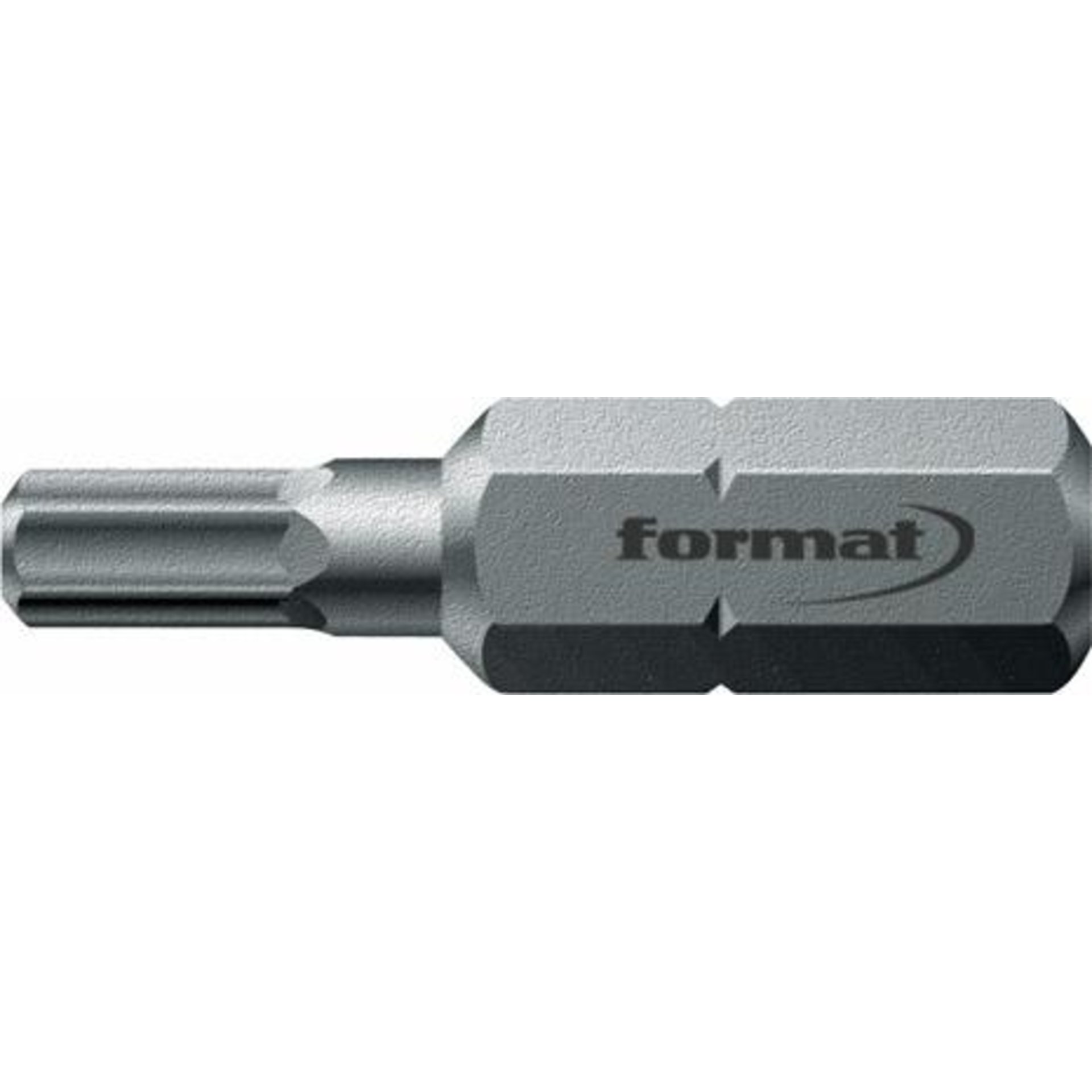 Bit zähhart 1/4" DIN 3126 C6,3 Innensechskant 5x25mm FORMAT