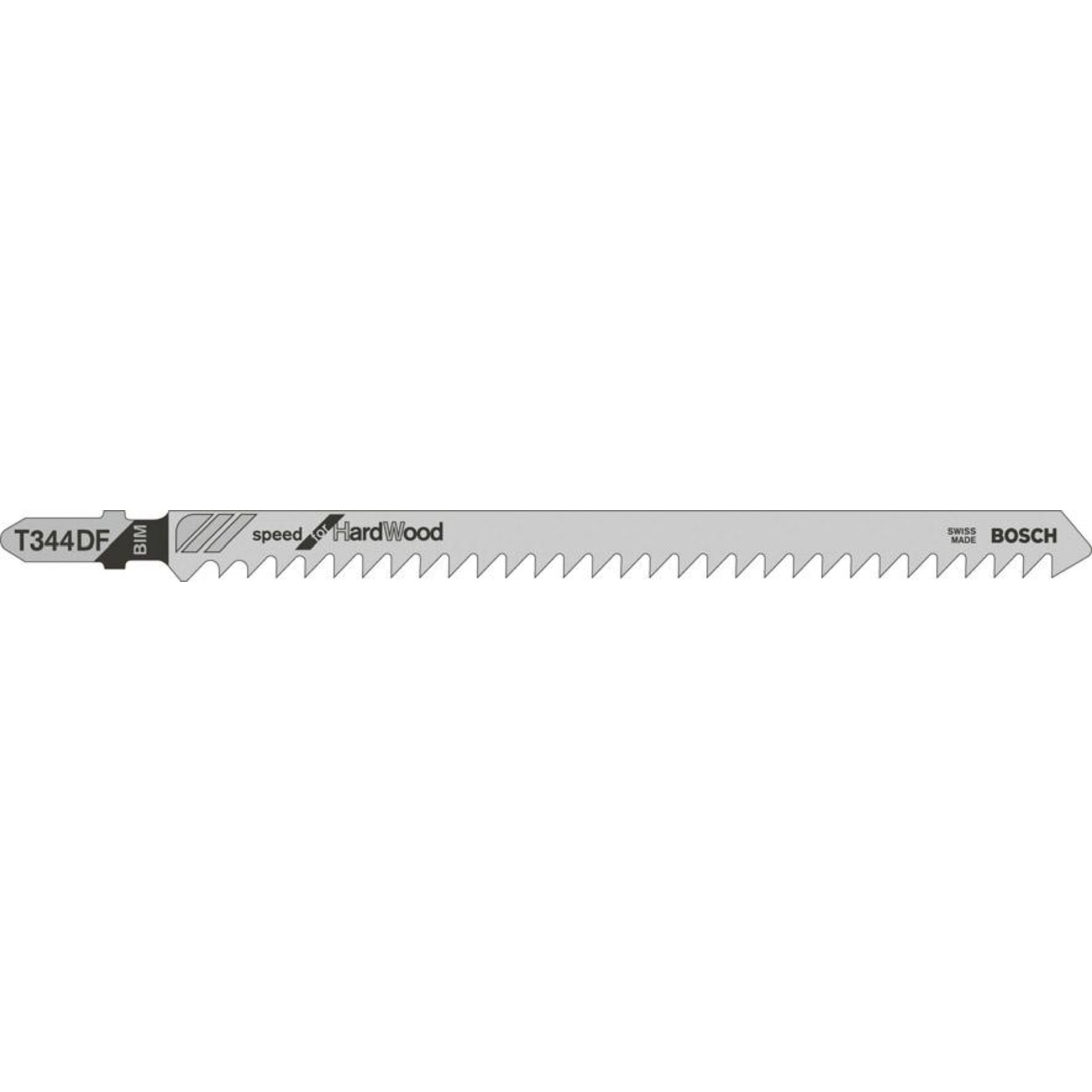 Stichsägeblatt T 344 DF Bosch VE à 5 Stück Speed for Hard Wood