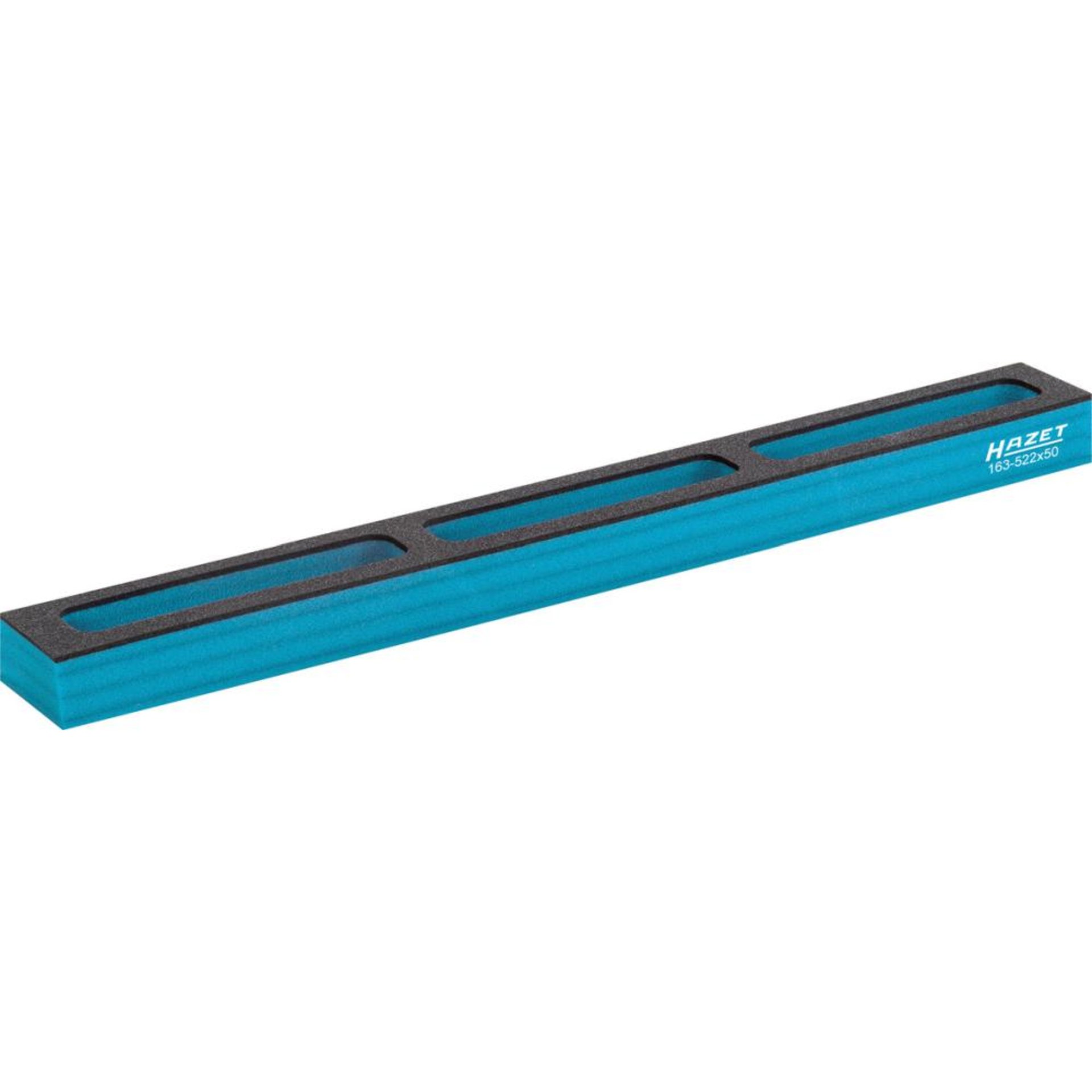 HAZET Cubeta de espuma suave ∙ con compartimentos para piezas pequeñas 163-522X50 ∙ 522 mm x 50 mm x 33 mm