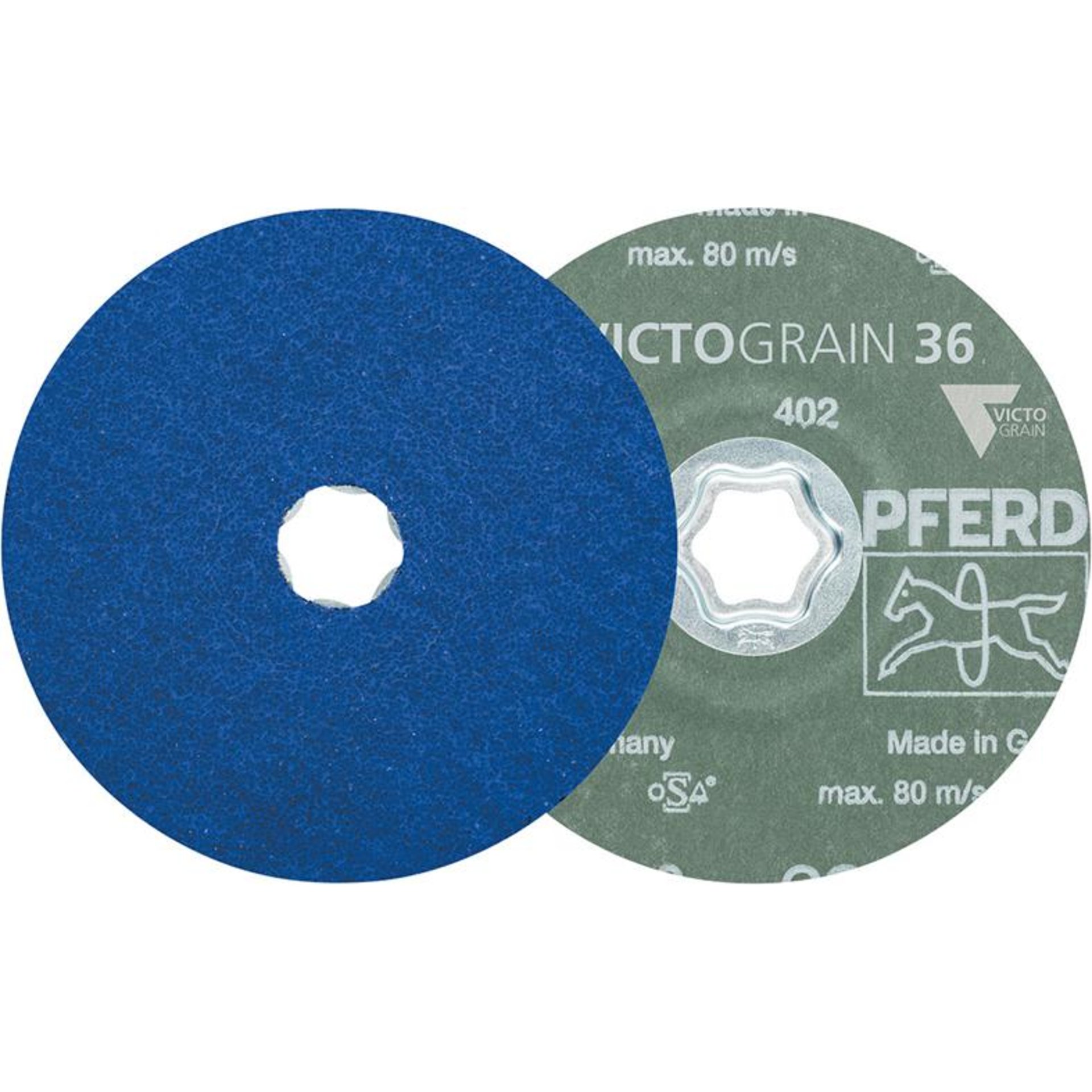 COMBICLICK-Fiberschleifscheibe VICTOGRAIN-COOL, Ø 125 mm