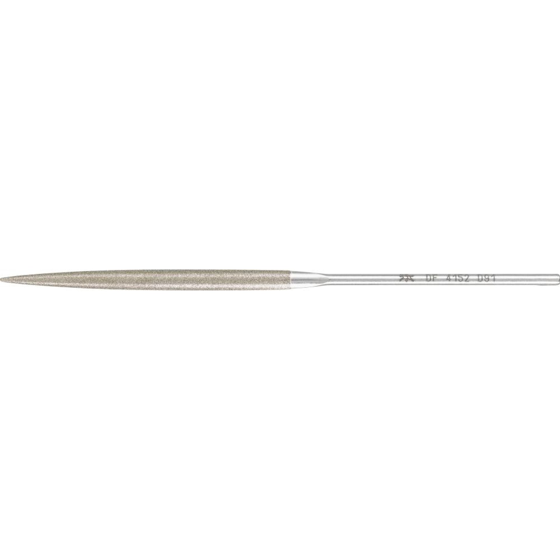 Nadelfeile Diamant halbrund 140mm FORMAT