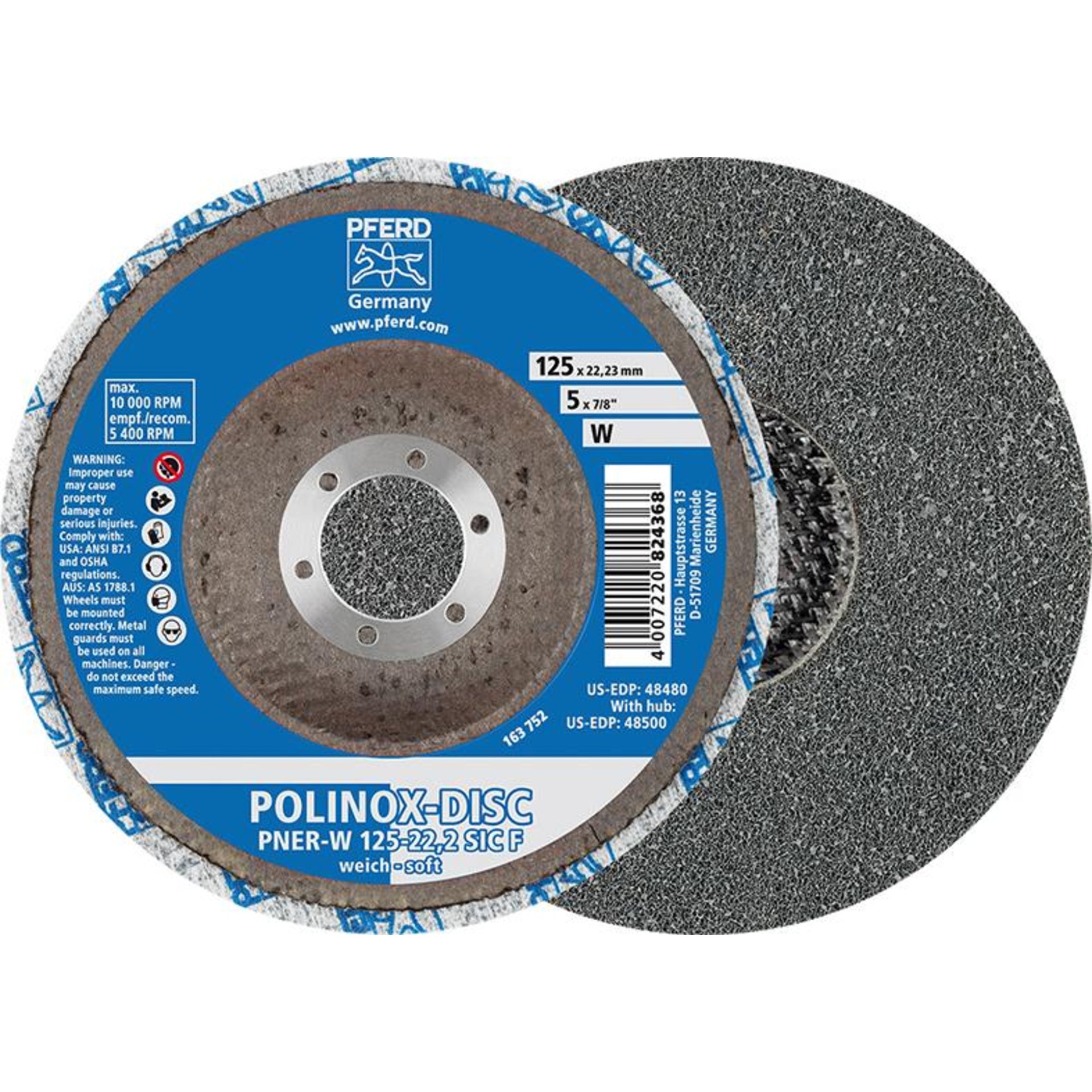 Kompaktschleifscheibe POLINOX