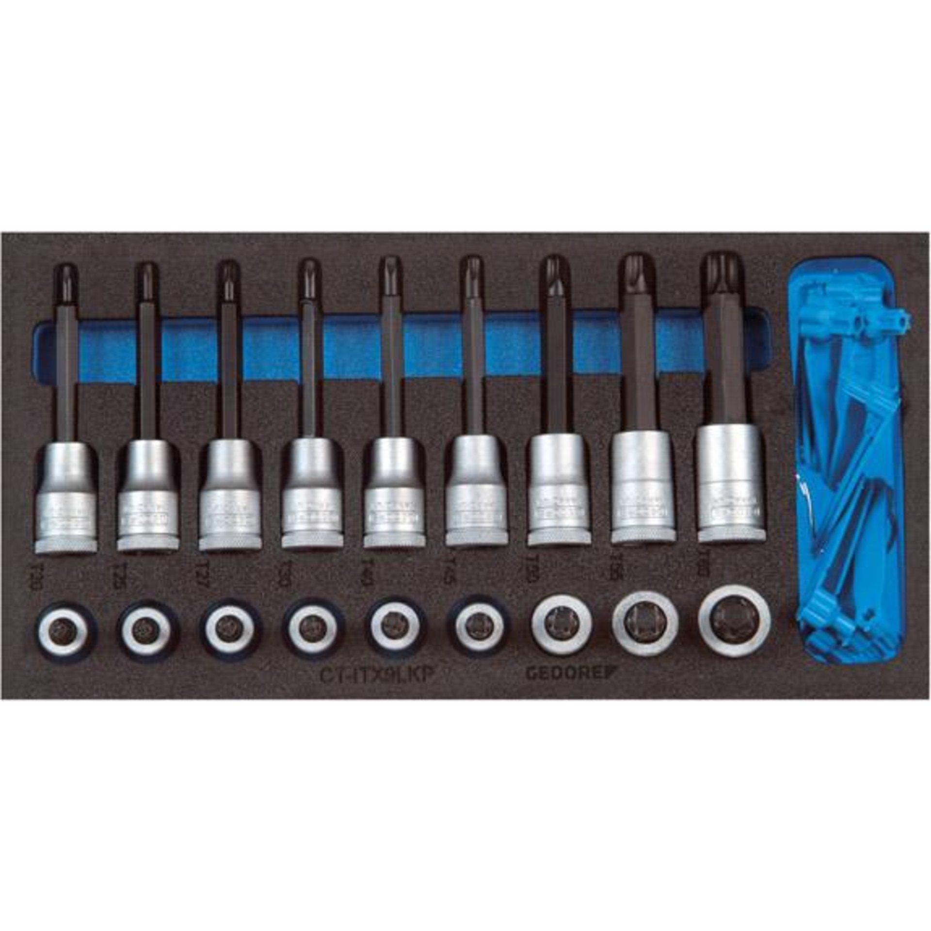 Werkzeugmodul 1/3 Schraubendrehereinsätze Torx Gedore